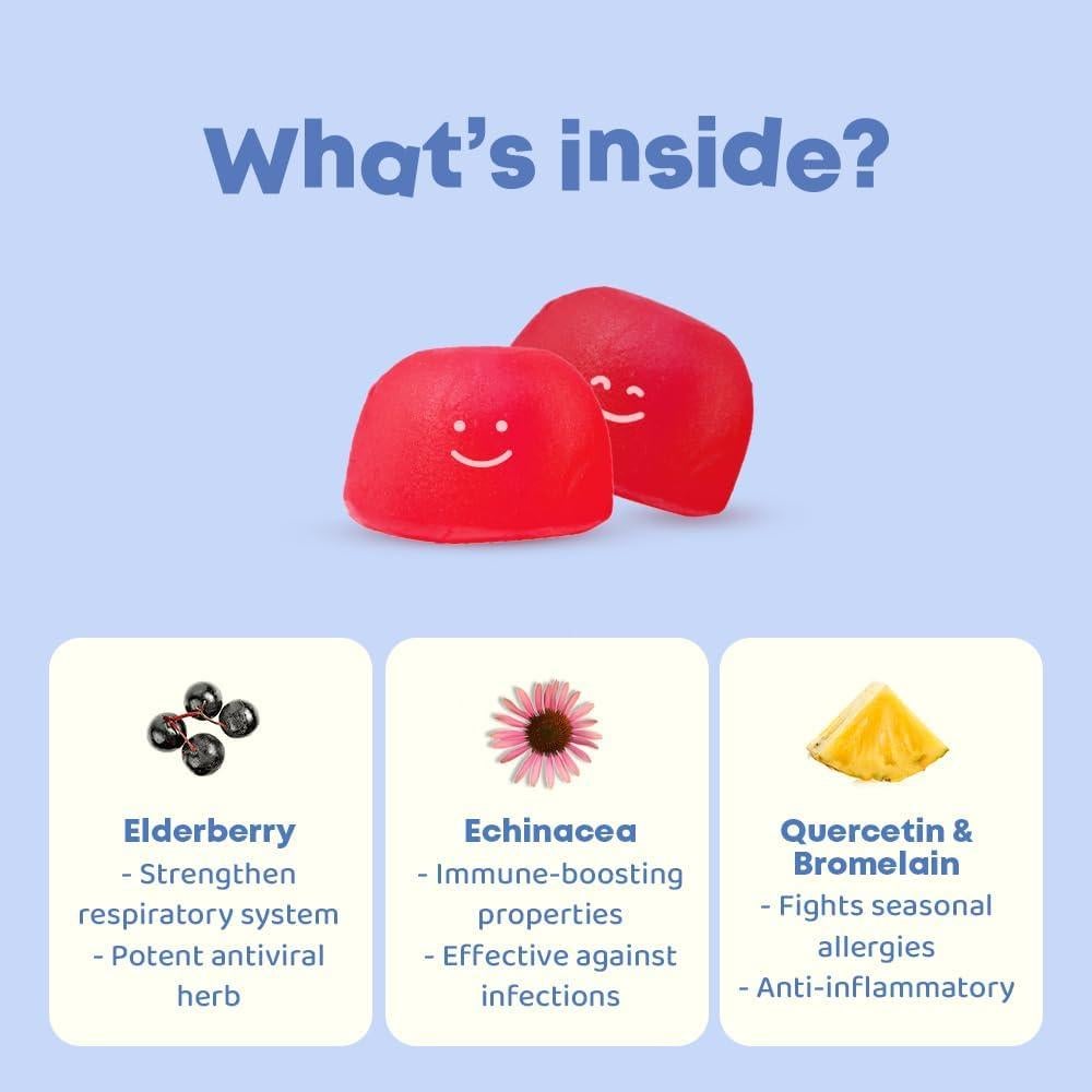 Gomitas Inmunológicas JoySpring para Niños - 60 Unidades