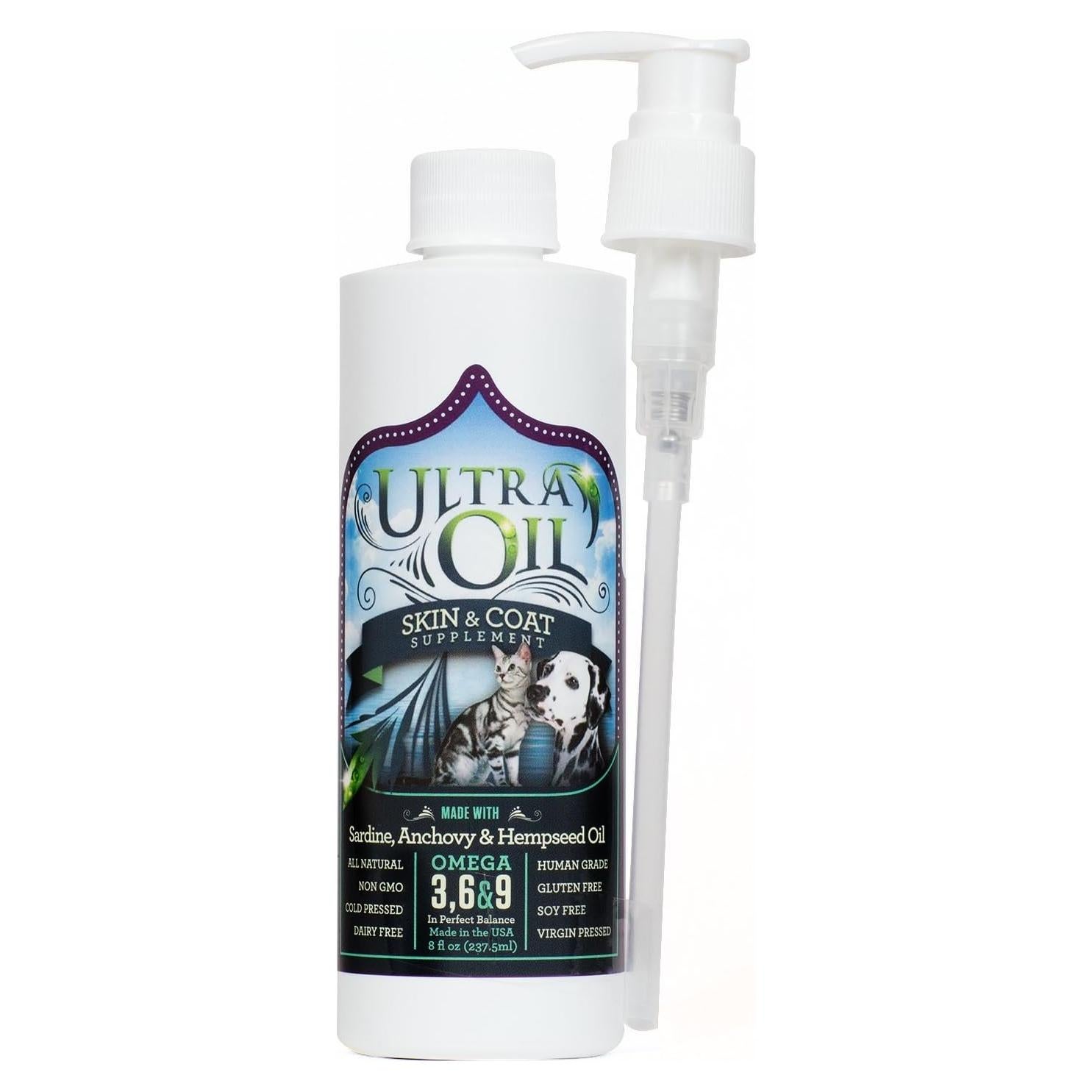 Suplemento Ultra Oil para Piel y Pelaje 227g - Aceite de Cáñamo