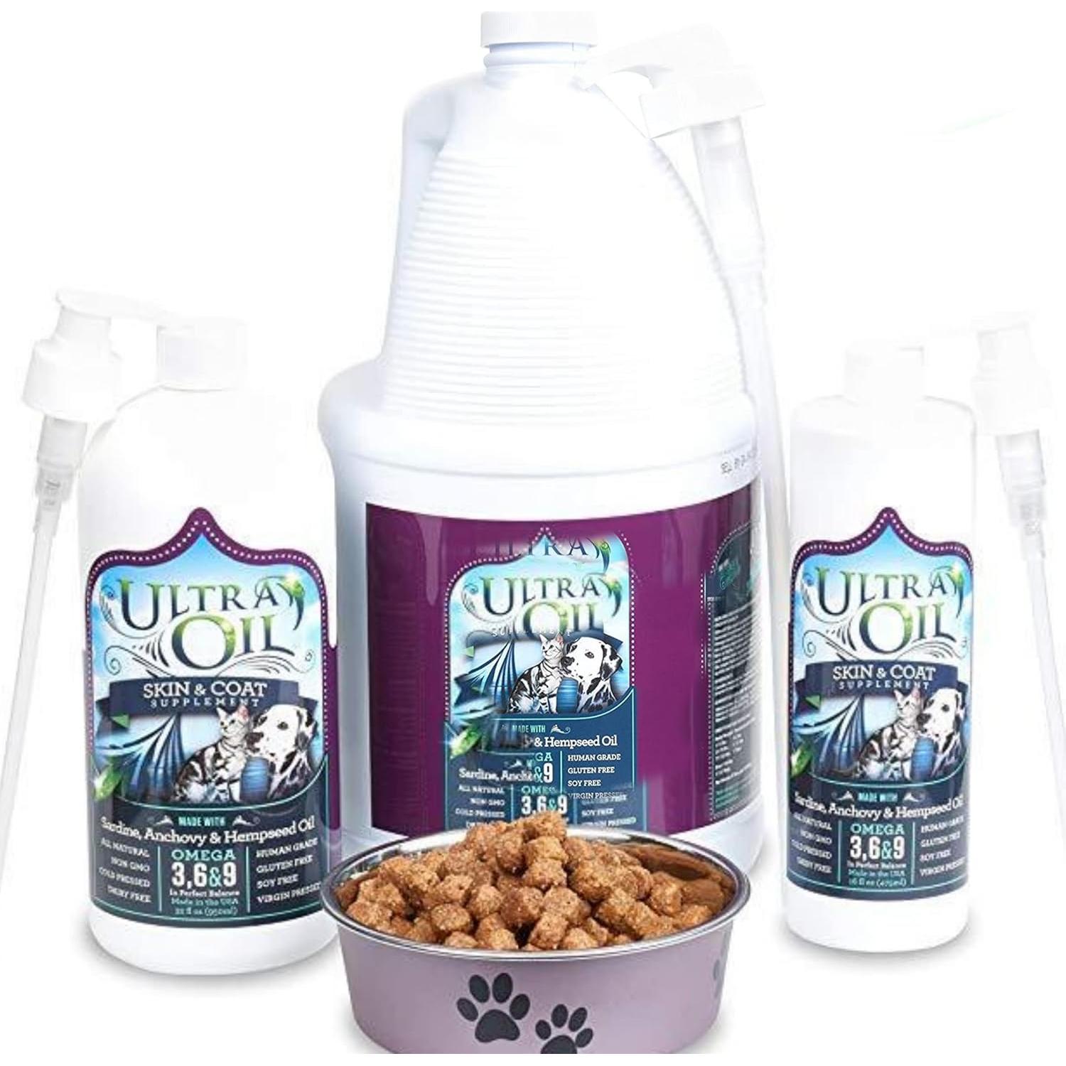 Suplemento Ultra Oil para Piel y Pelaje 227g - Aceite de Cáñamo