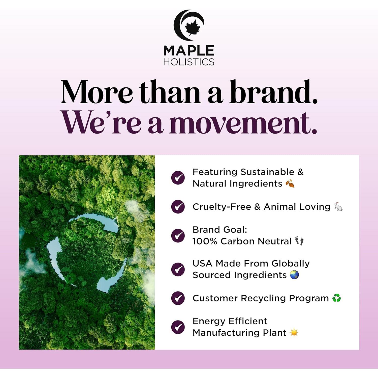 Aceite de Masaje de Árnica Maple Holistics 236.6 ml - Relajante