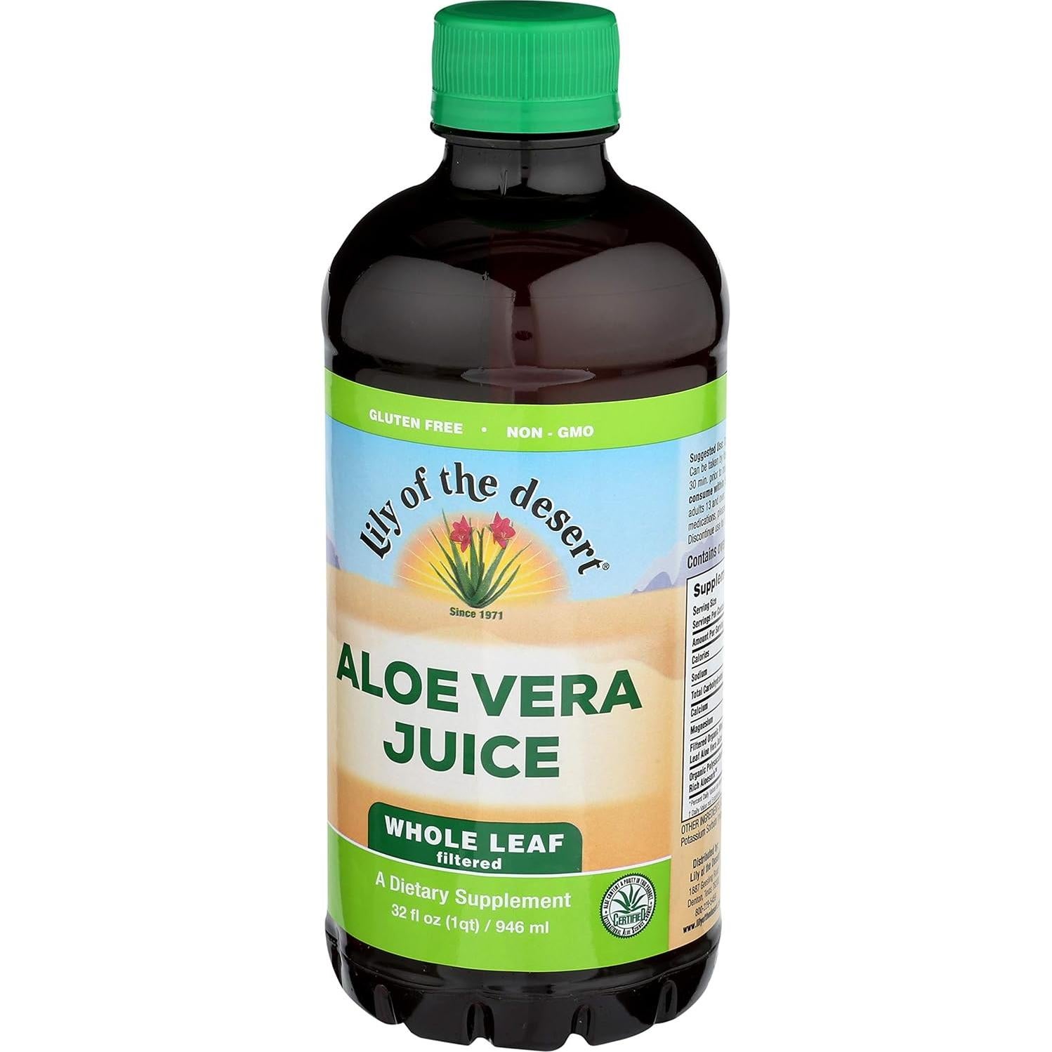 Jugo de Aloe Vera Lirio del Desierto 946 ml - Paquete de 2