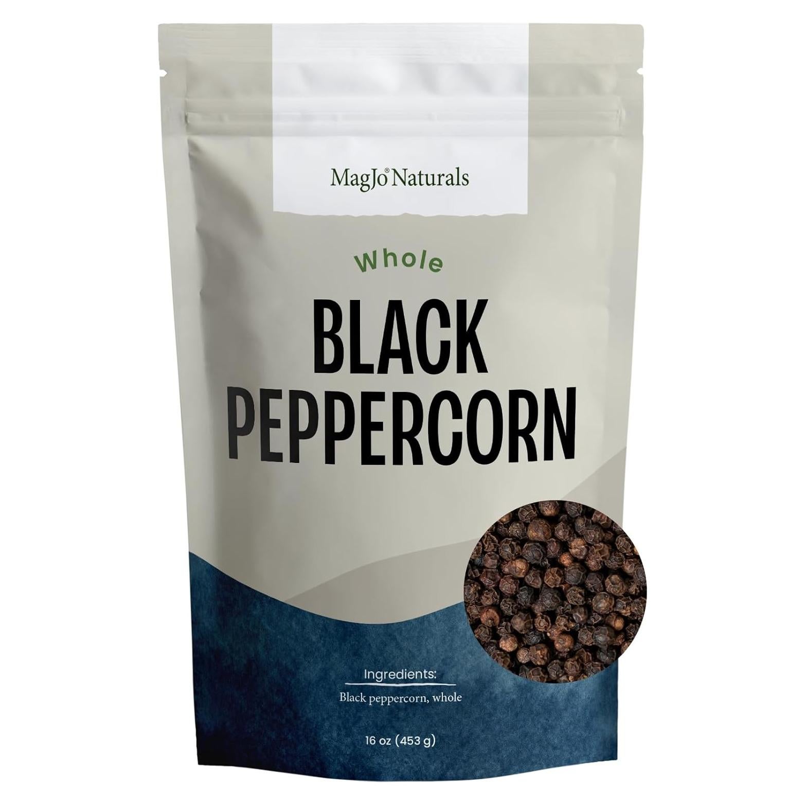 Pimienta Negra Entera MagJo 453g de Camboya