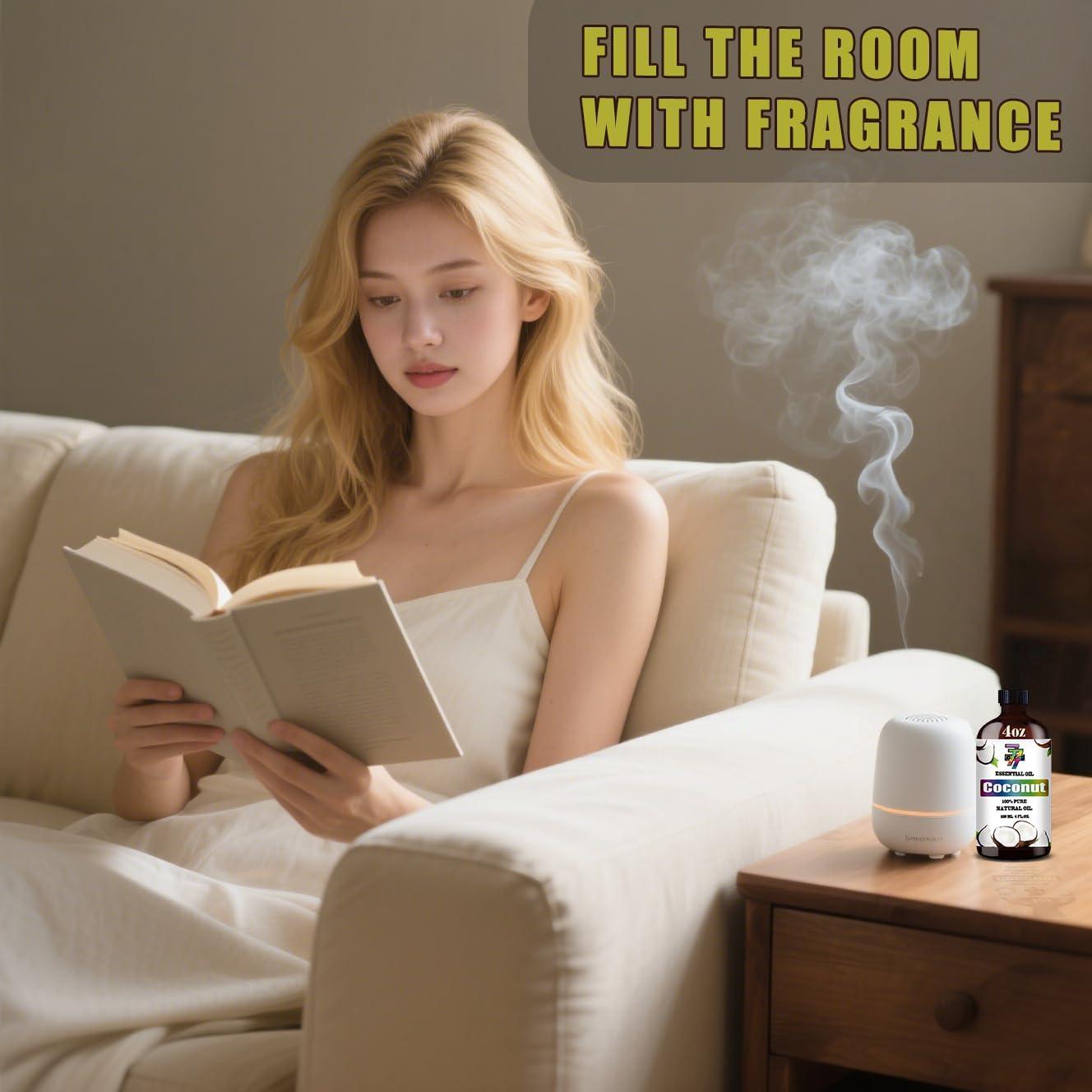 Aceite Esencial de Coco 120 ml - GV77ZF Aromaterapia