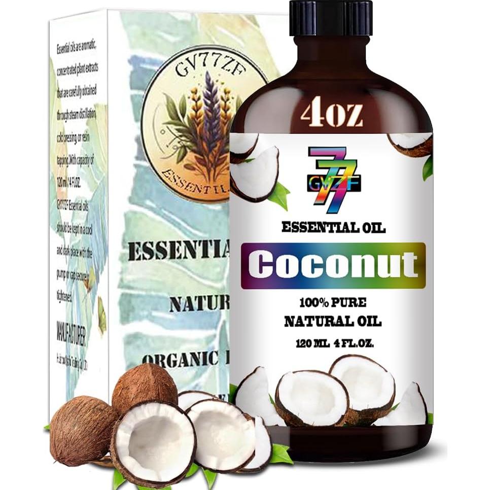 Aceite Esencial de Coco 120 ml - GV77ZF Aromaterapia