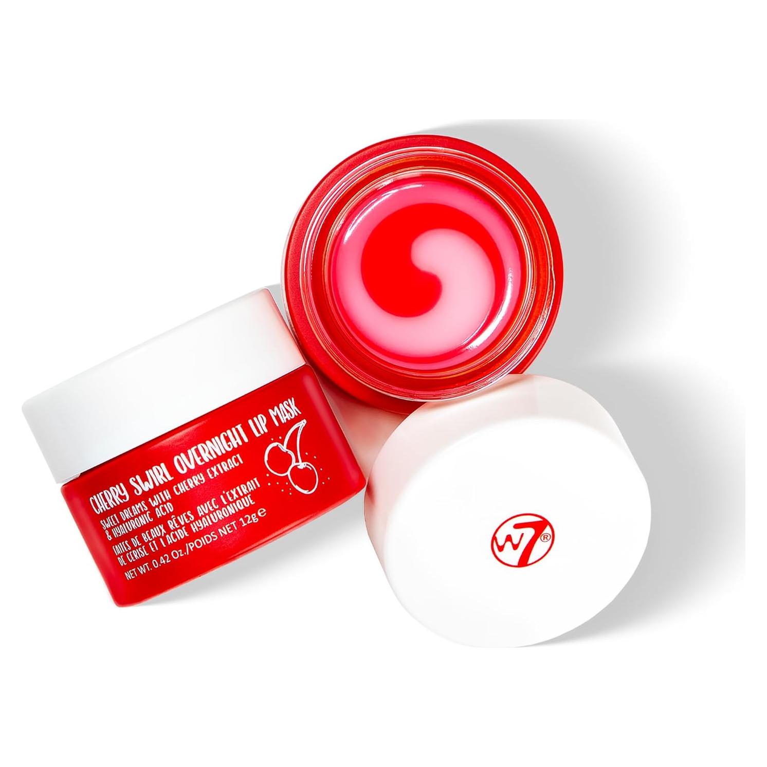 Mascarilla Labial Nocturna W7 12 ml - Remolino de Cereza