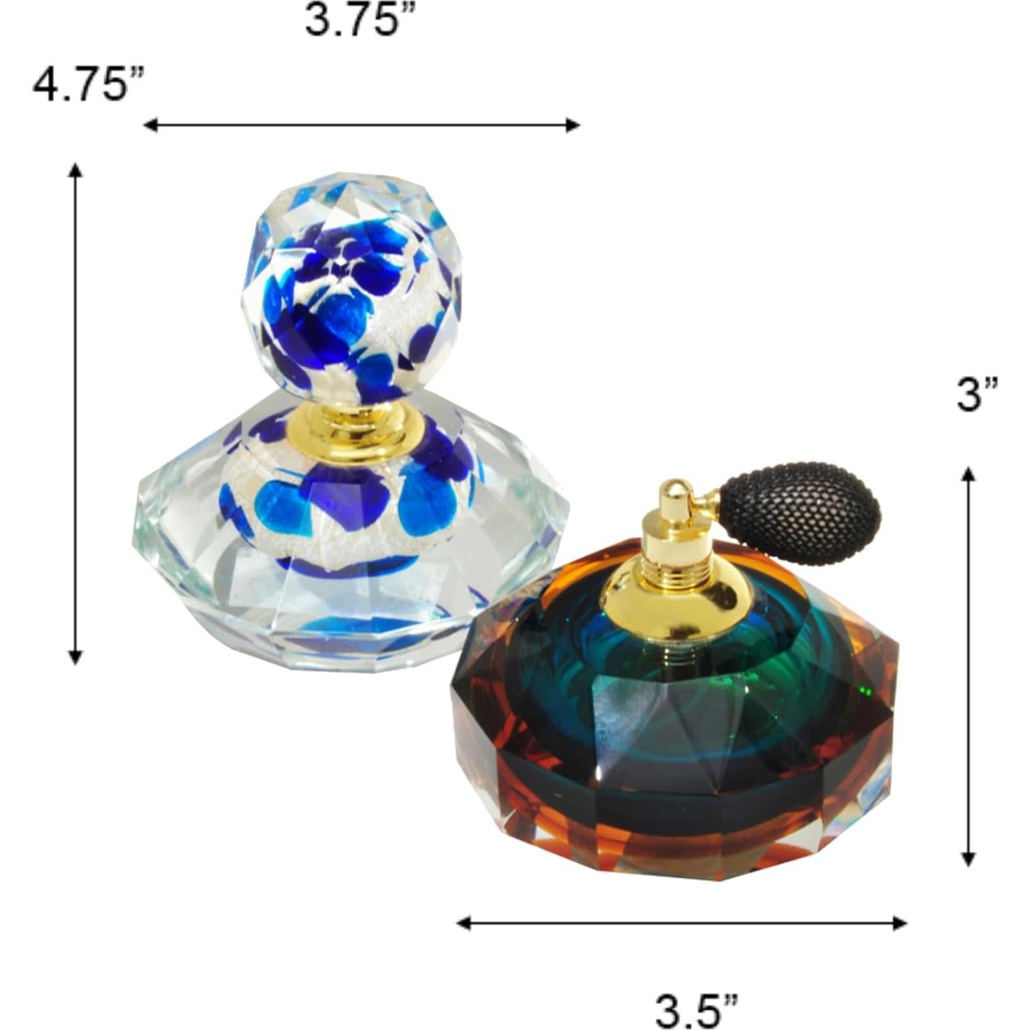 Set de Botellas de Perfume Dale Tiffany Columbia 2 Piezas