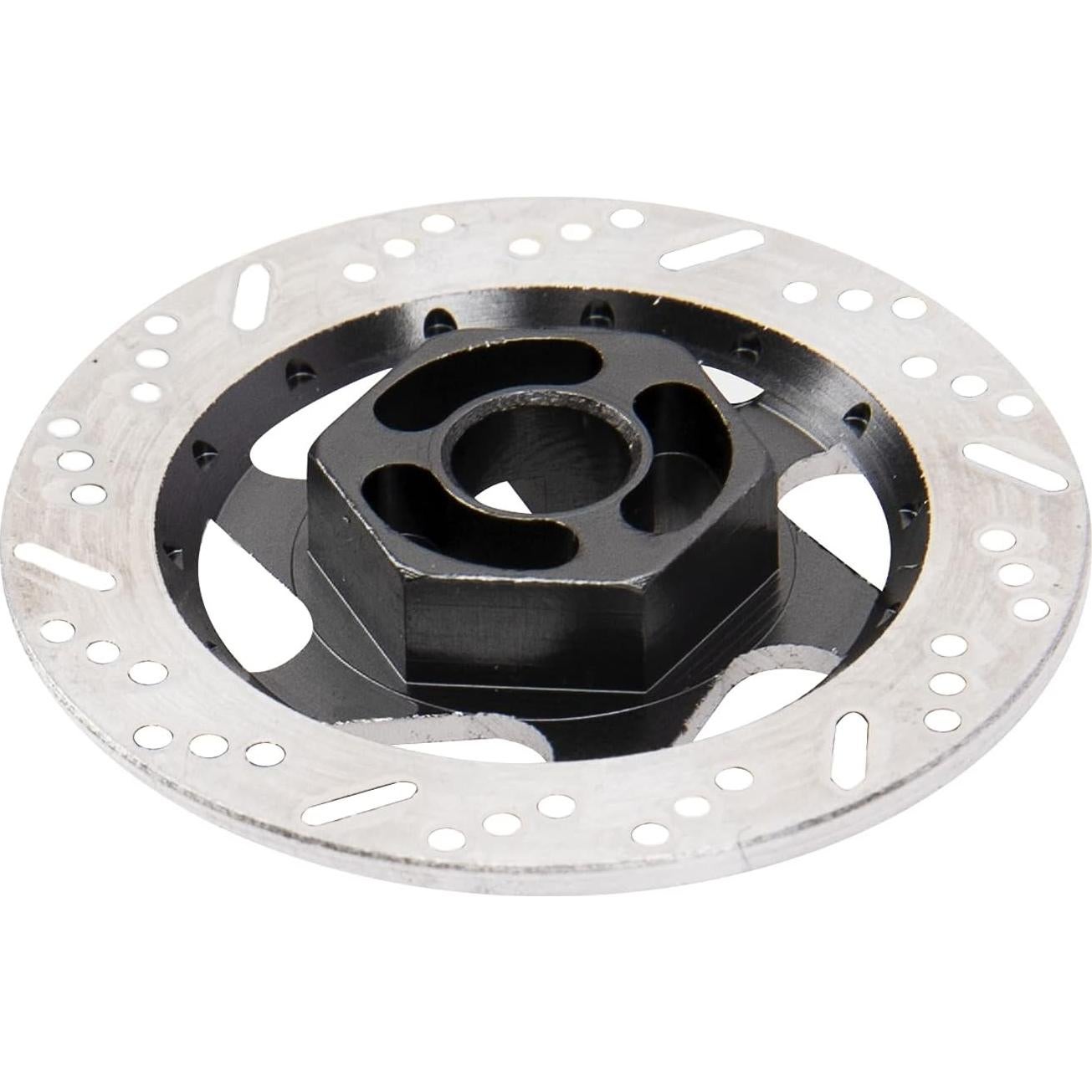 4 Ruedas de Aluminio Share Goo 12mm para RC 1/10 Negro