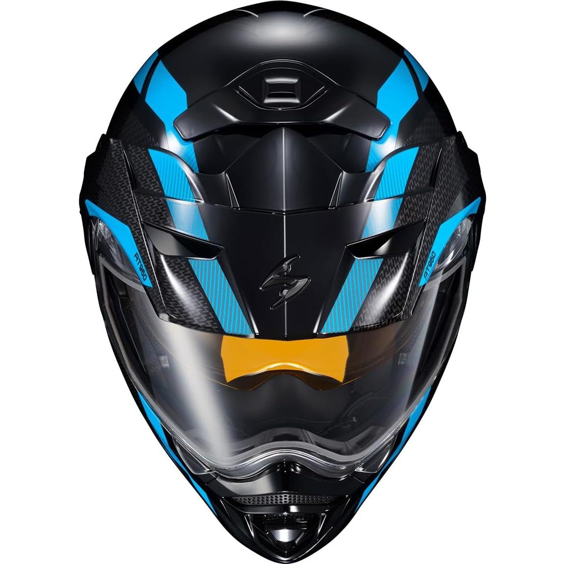 Casco Modular ScorpionEXO AT960 Climas Fríos Mediano Azul
