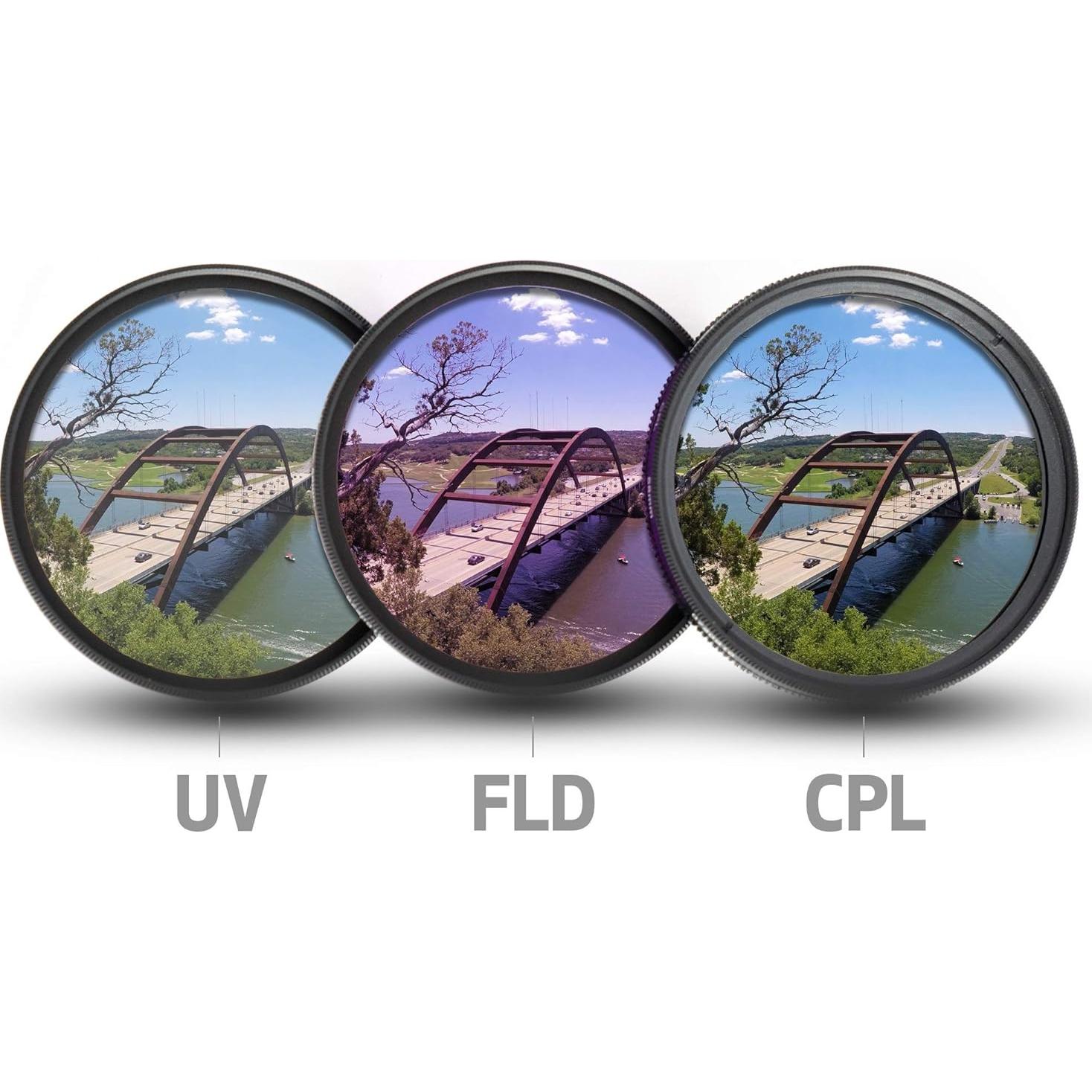 Kit de Filtros de Lente Ultimaxx 52MM - 6 Graduales + UV CPL Macro