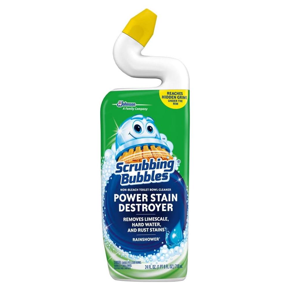 Gel Limpiador de Inodoro Scrubbing Bubbles 24oz Aroma Lluvia