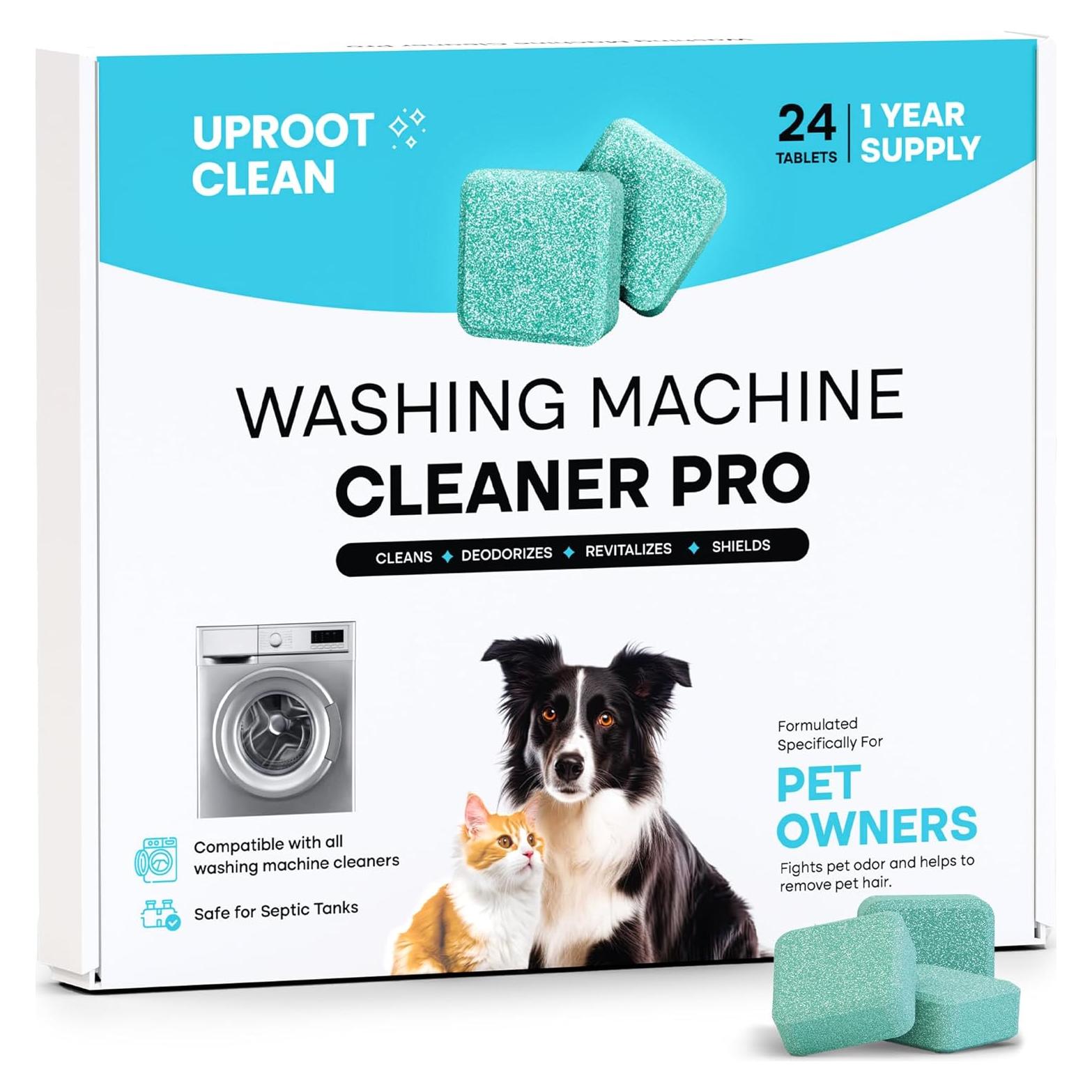 Tabletas Limpiadoras de Lavadora Uproot Clean - 24 Unidades