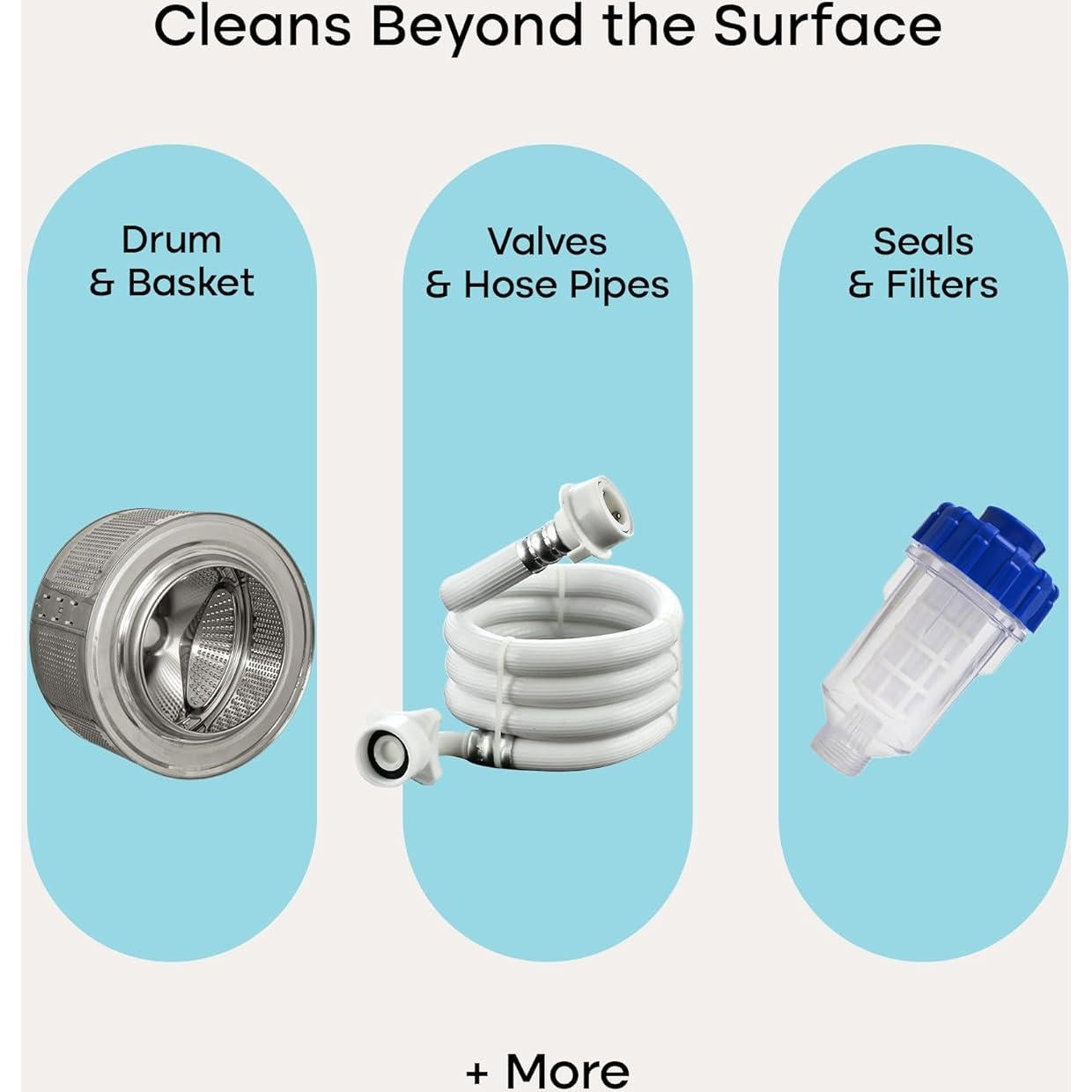 Tabletas Limpiadoras de Lavadora Uproot Clean - 24 Unidades