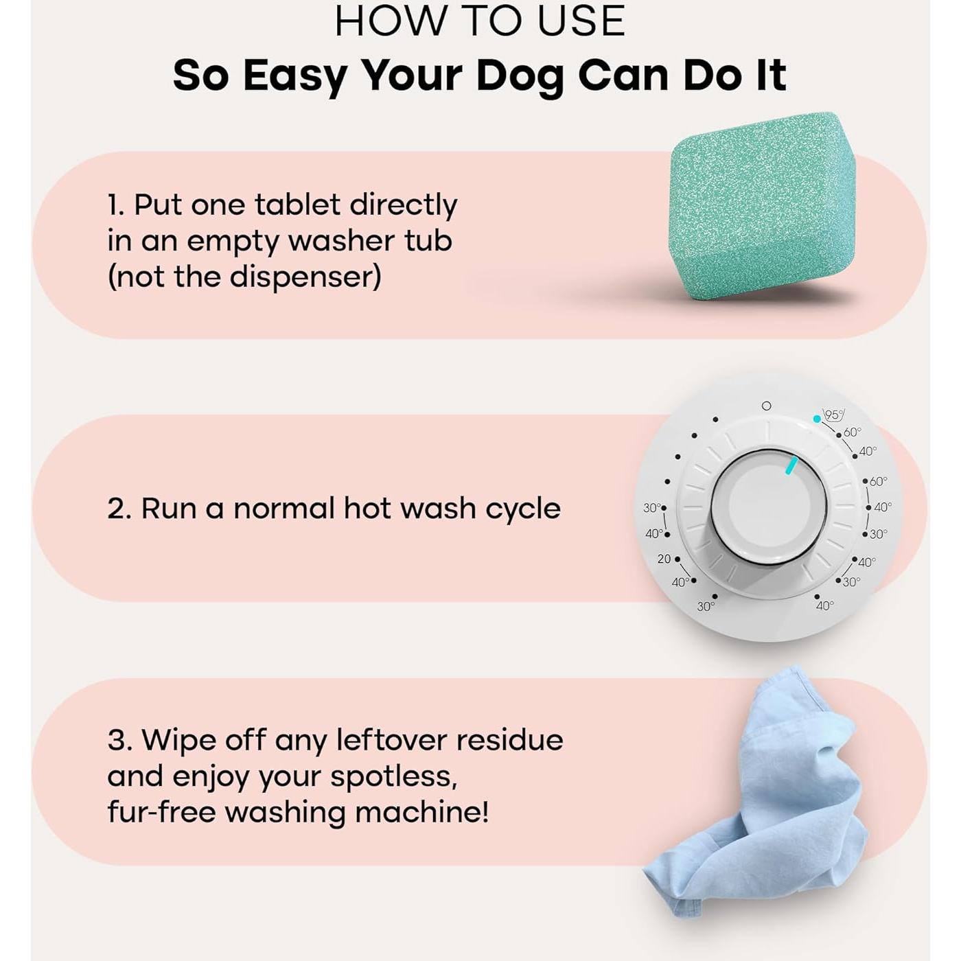 Tabletas Limpiadoras de Lavadora Uproot Clean - 24 Unidades