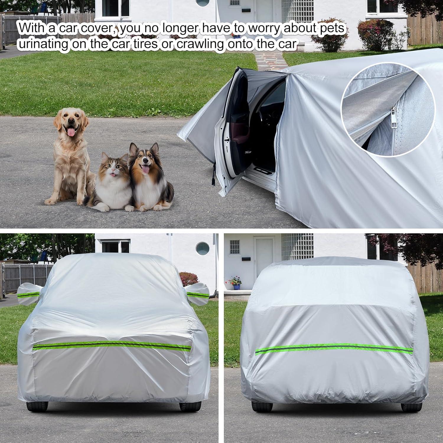 Funda de Coche TUCAREST SUV-2XL 201-211" Impermeable UV