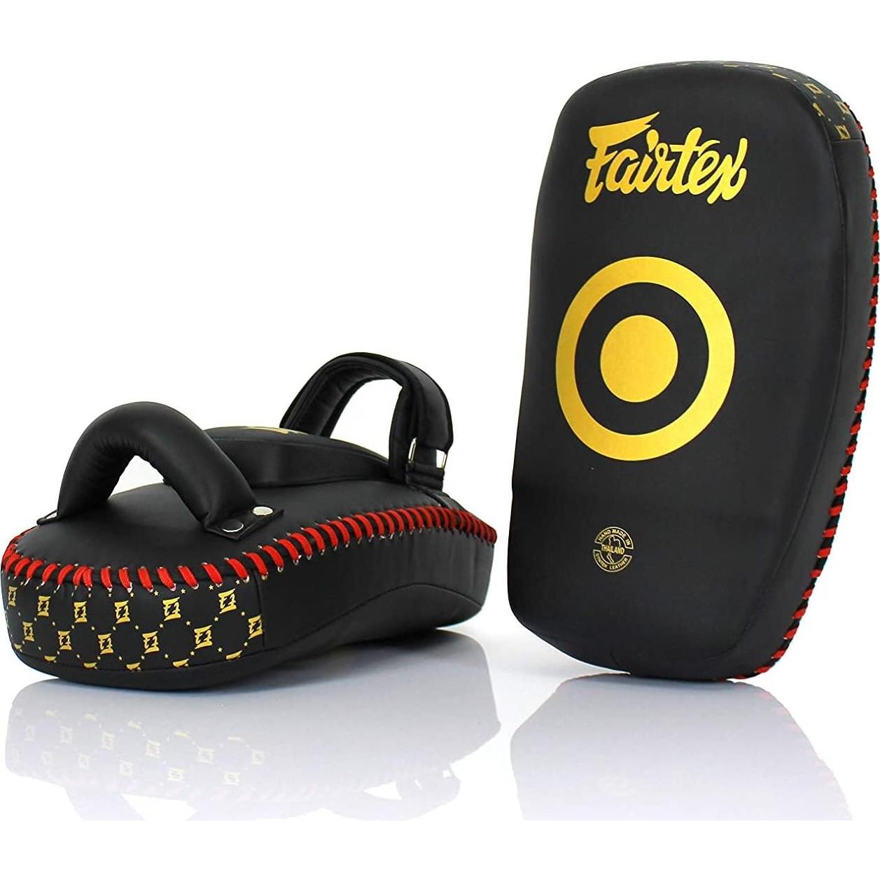 Almohadillas Curvadas Fairtex KPLC6 para Muay Thai y Kickboxing