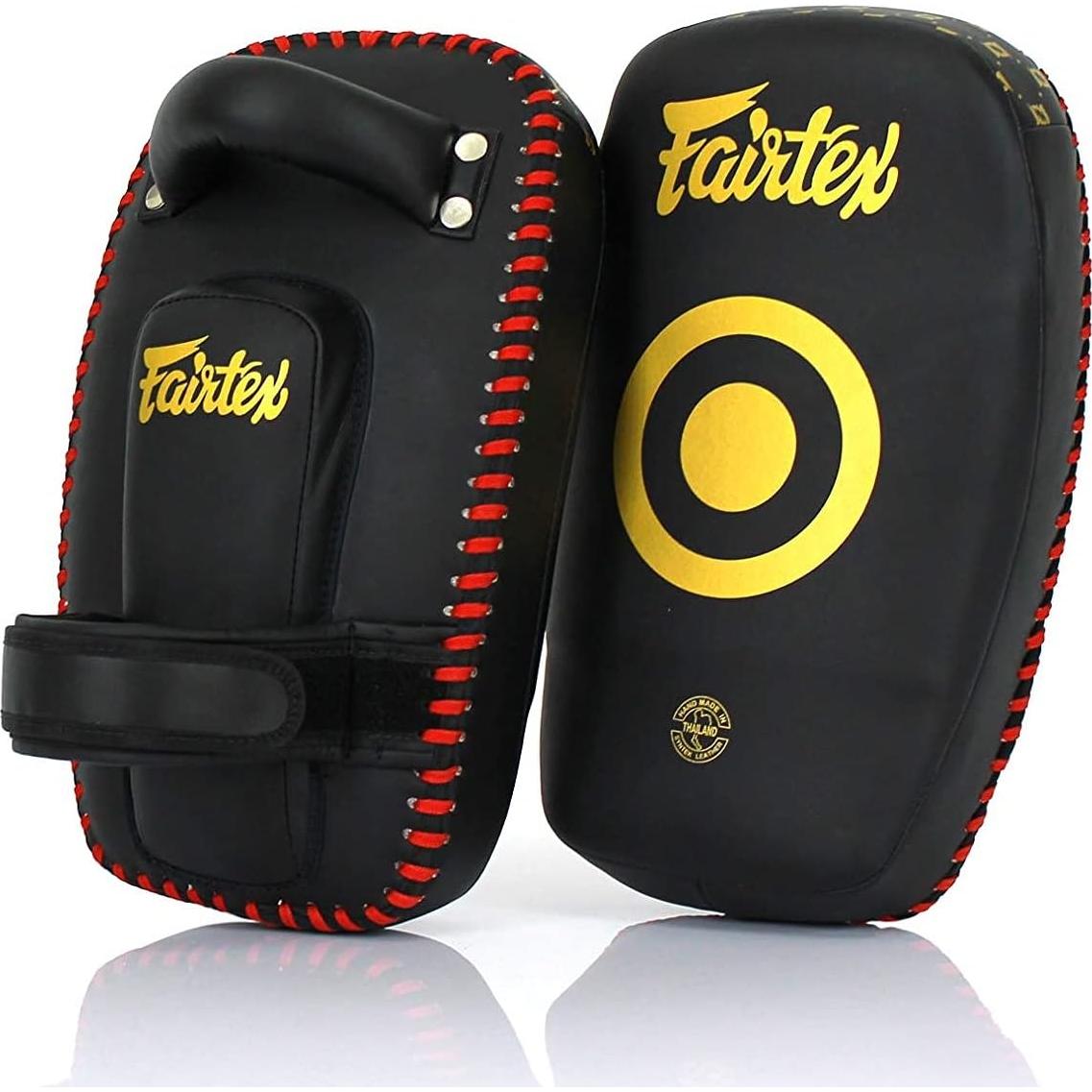 Almohadillas Curvadas Fairtex KPLC6 para Muay Thai y Kickboxing
