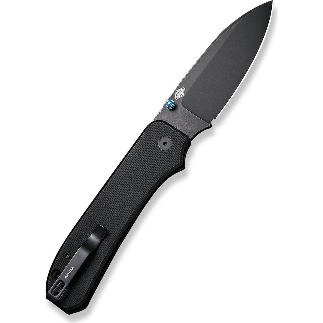 Cuchillo de bolsillo WeKnife Big Banter 9.35 cm G10 Negro