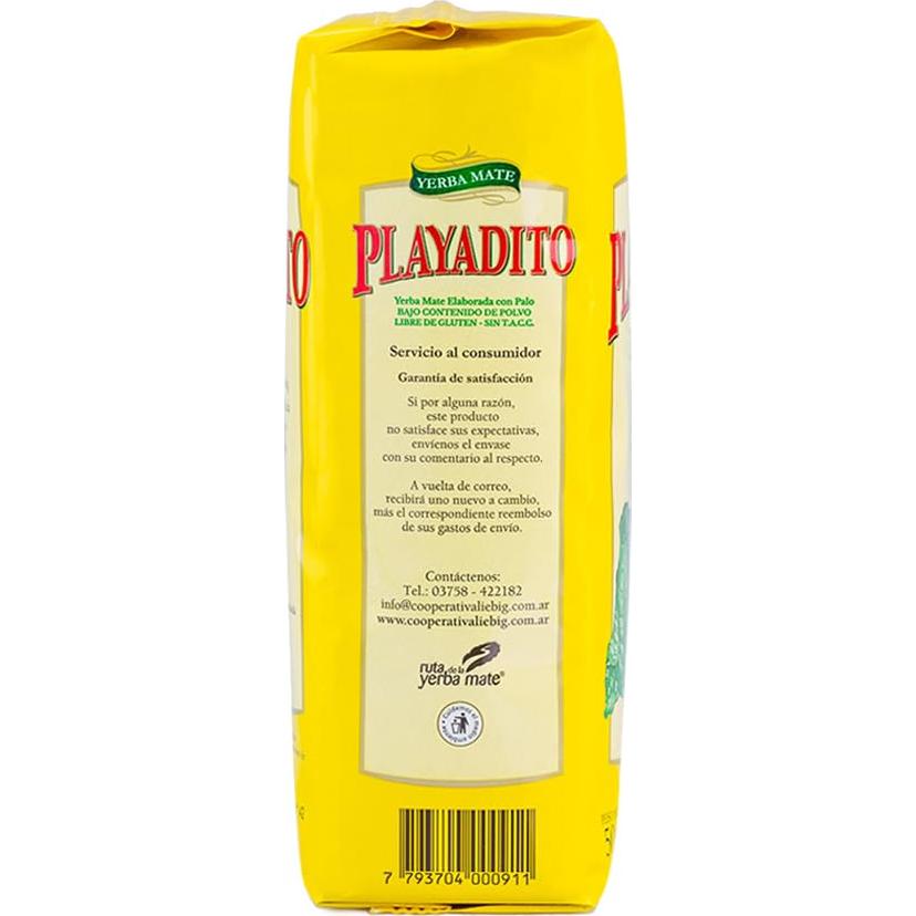 Yerba Mate Playadito 500g - Sabor Intenso y Aromático