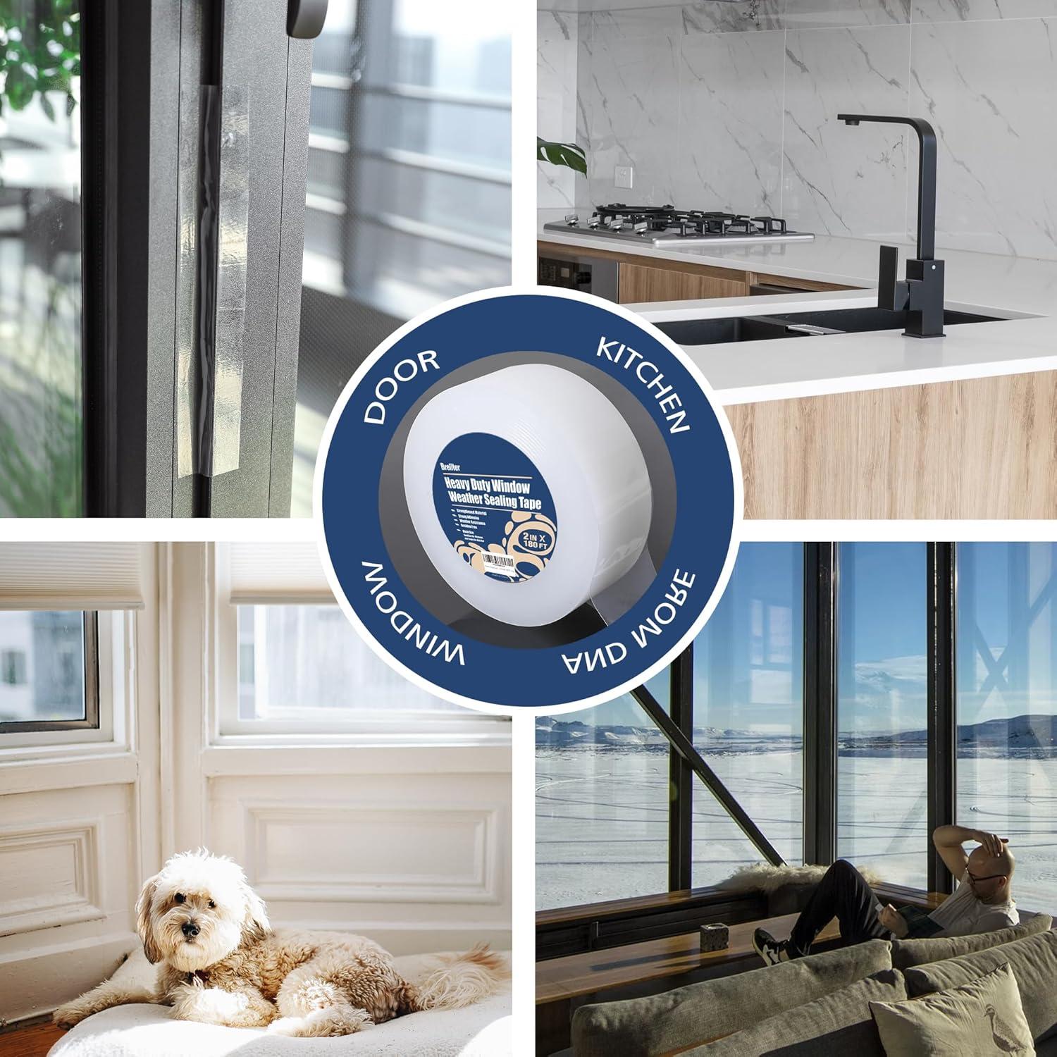 Cinta de Sellado Breliter 5.08 cm x 27.43 m Transparente