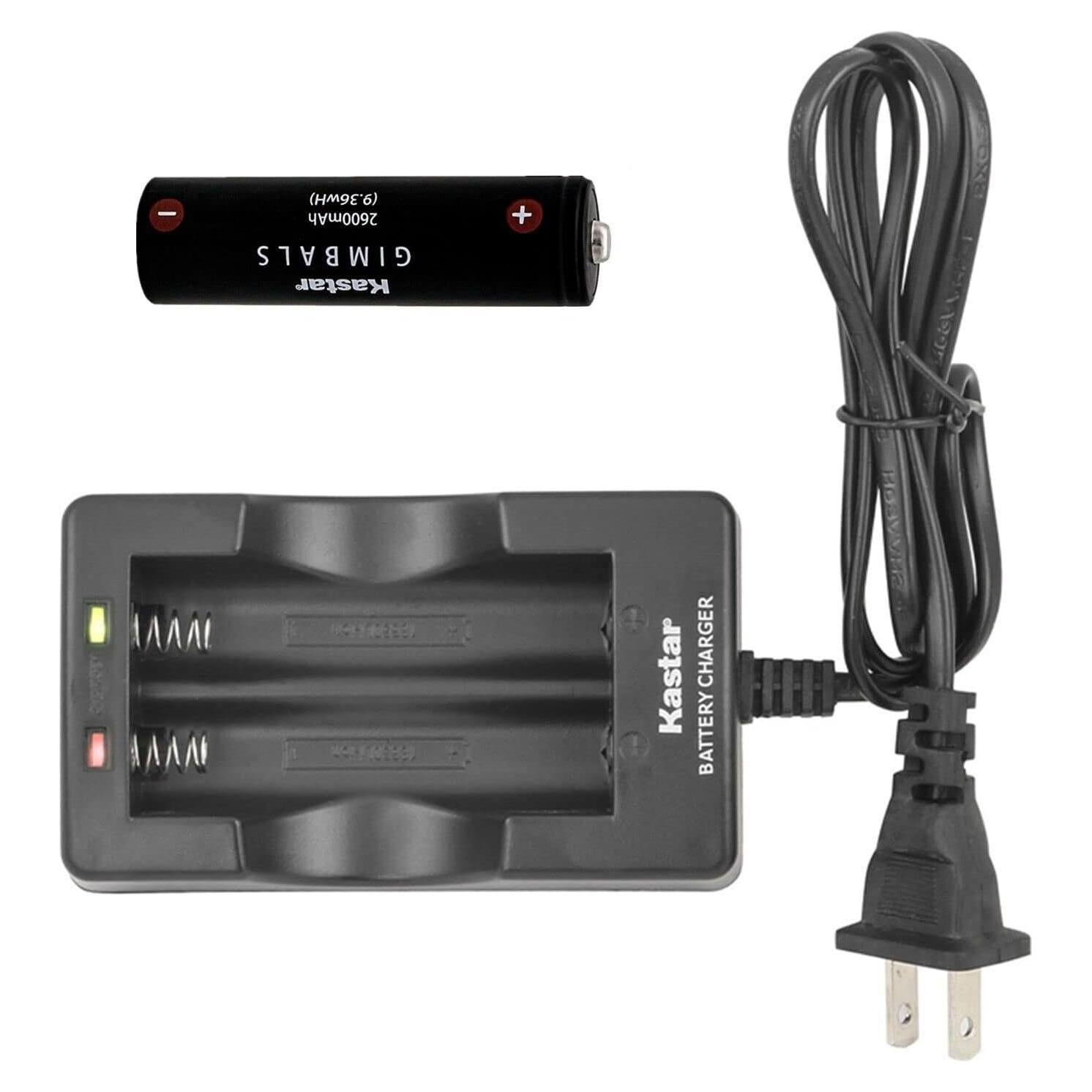 Batería y Cargador Kastar para Estabilizadores Feiyu AK2000/AK4000