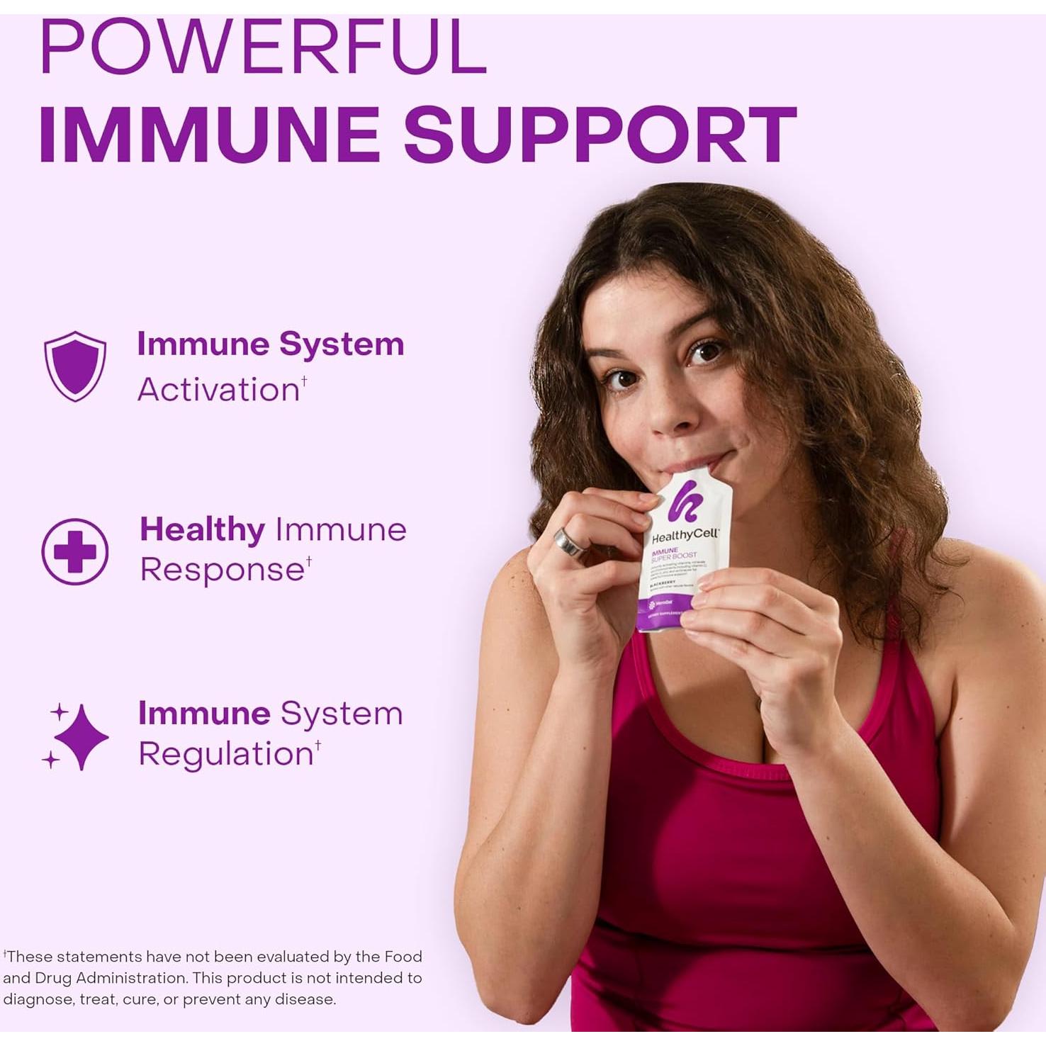 Suplemento Líquido Inmunológico Healthycell 14 Gel 24.8ml