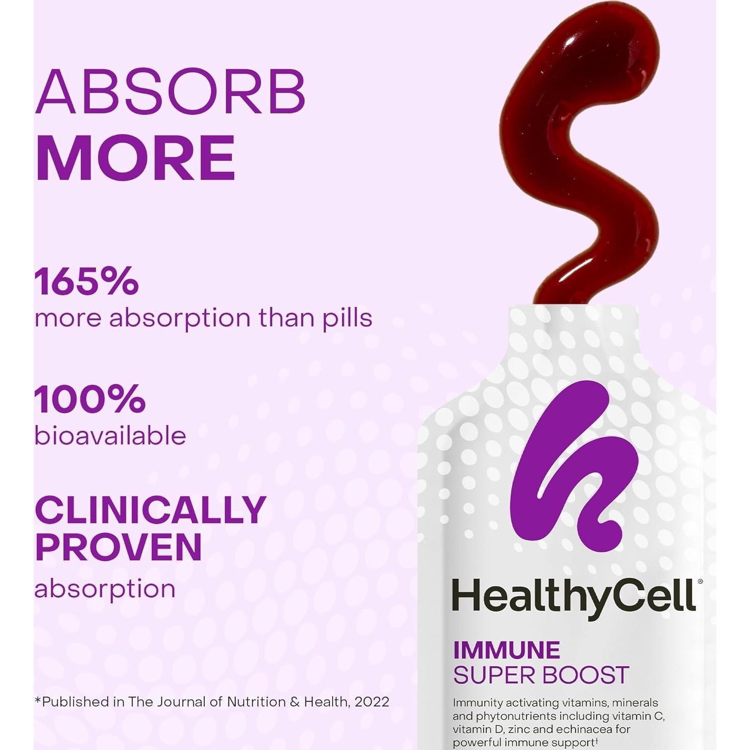 Suplemento Líquido Inmunológico Healthycell 14 Gel 24.8ml