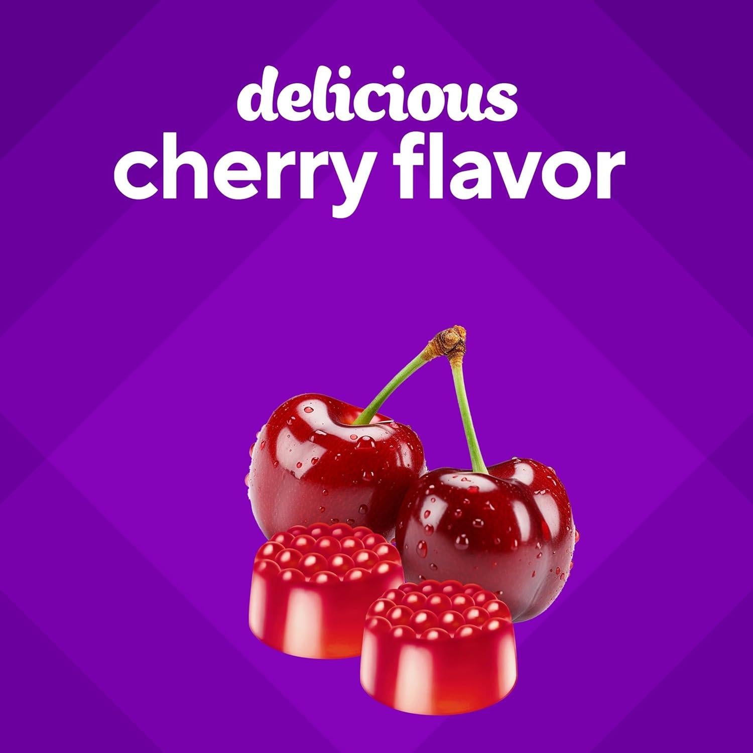 Gomas de Vitamina B12 Vitafusion 90 Unidades Sabor Cereza