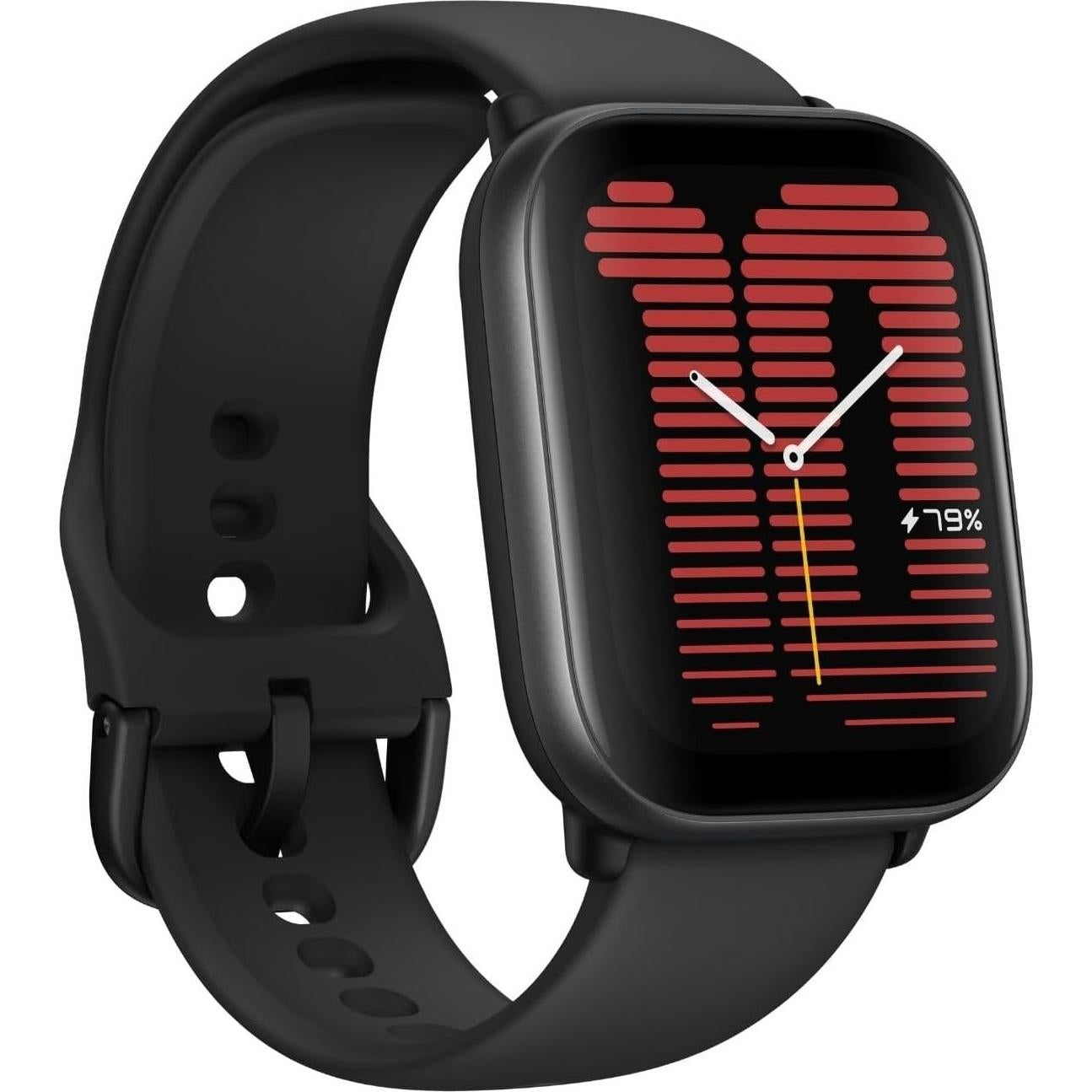 Reloj Inteligente Amazfit 42mm AI Fitness GPS Bluetooth Negro