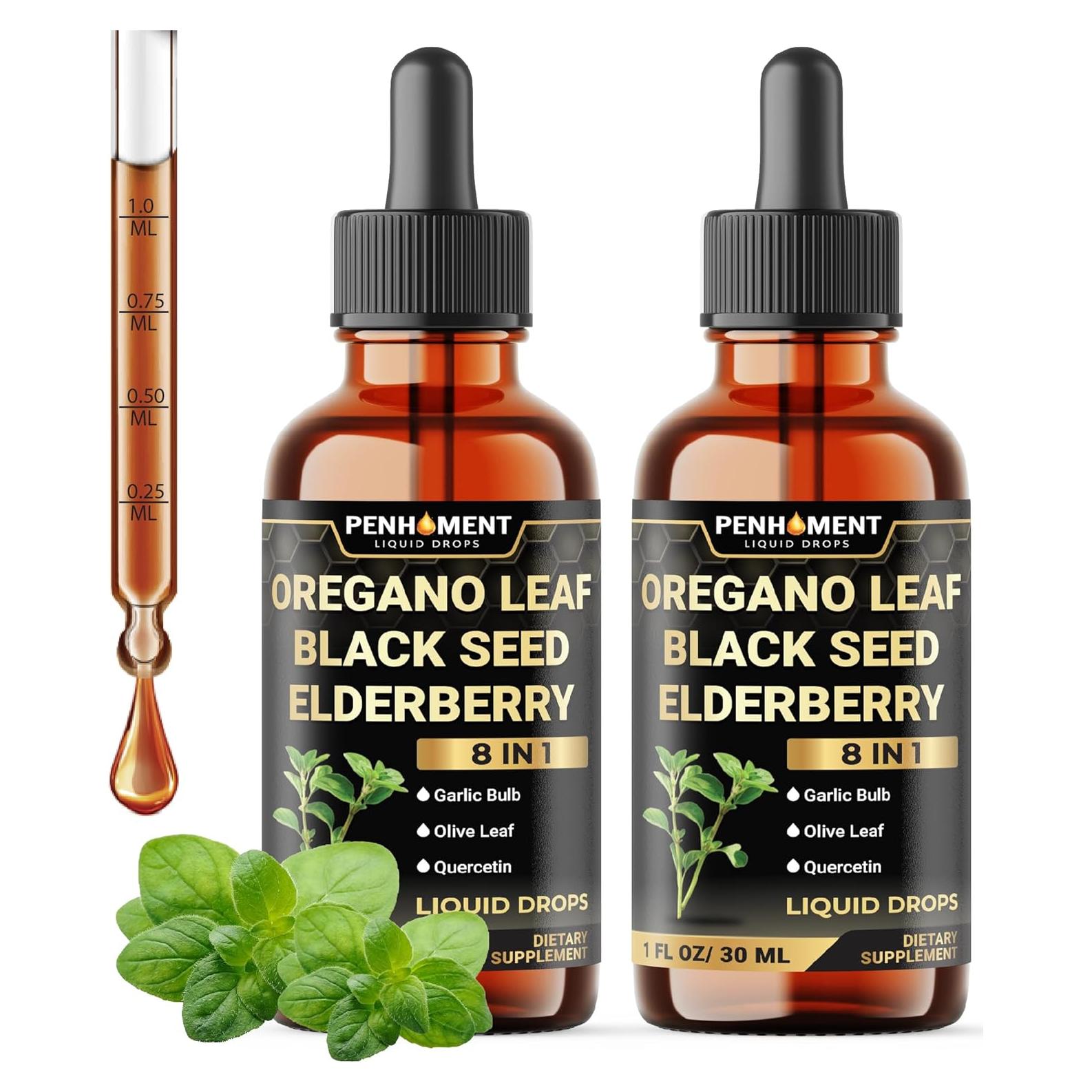 Gotas Líquidas de Aceite de Orégano Penhoment 2x29.57ml