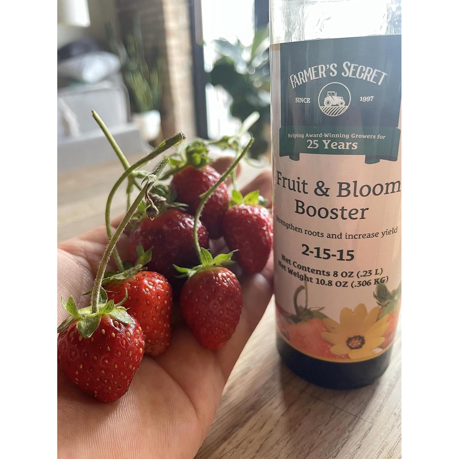 Fertilizante Líquido Secreto del Agricultor 227g - Aumenta Frutas y Flores