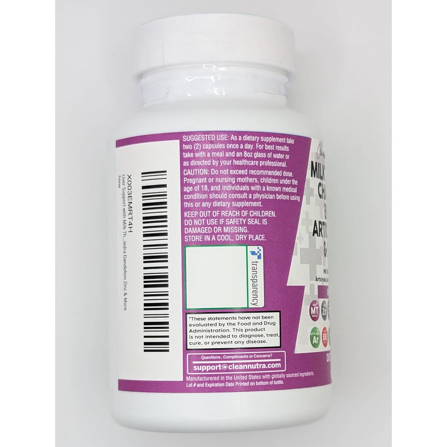 Suplemento Hepático Clean Nutraceuticals 60 Cápsulas 28 en 1