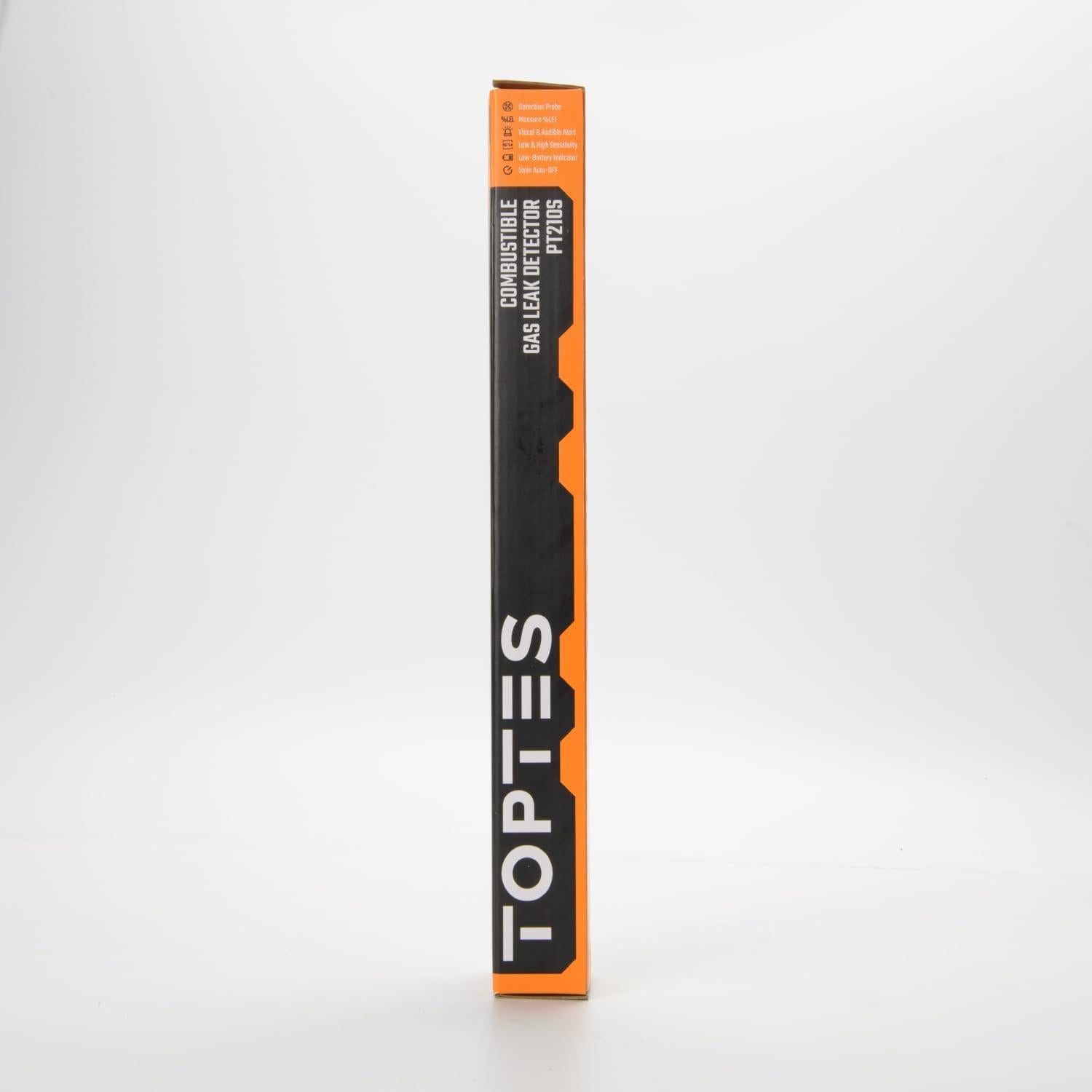 Detector de Fugas de Gas TOPTES PT210S con Sonda 10.16 cm