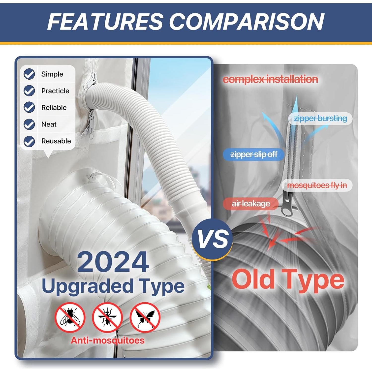 Kit de Sello para Puerta Deslizante LOVIGA 10x75-91" (25x192-232cm)