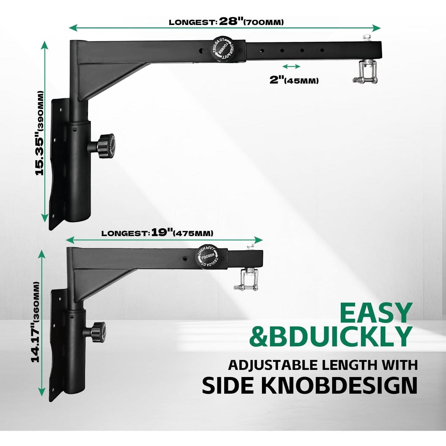 Soporte para Saco de Boxeo LTSEAME Ajustable 44.5-66.8 cm