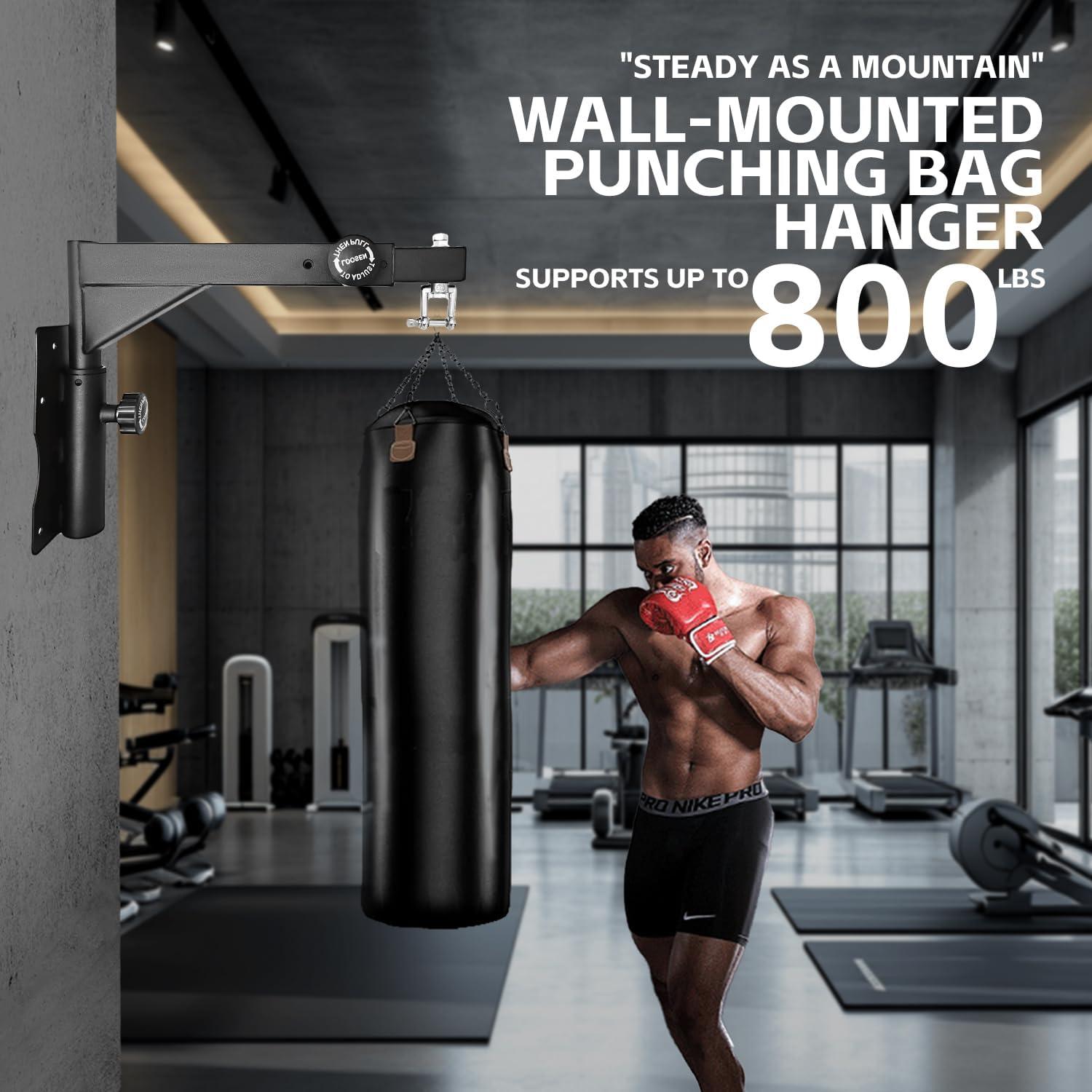 Soporte para Saco de Boxeo LTSEAME Ajustable 44.5-66.8 cm