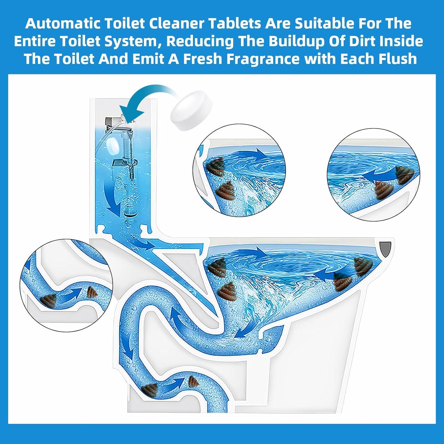 Tabletas Limpiadoras de Inodoro G · PEH 40 Unidades Eficientes