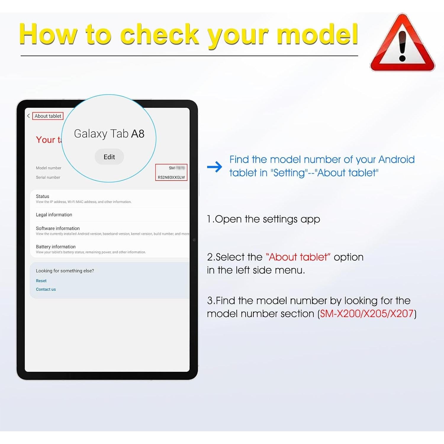 SPARIN Protector de Pantalla Vidrio Templado para Galaxy Tab A8 10.5"
