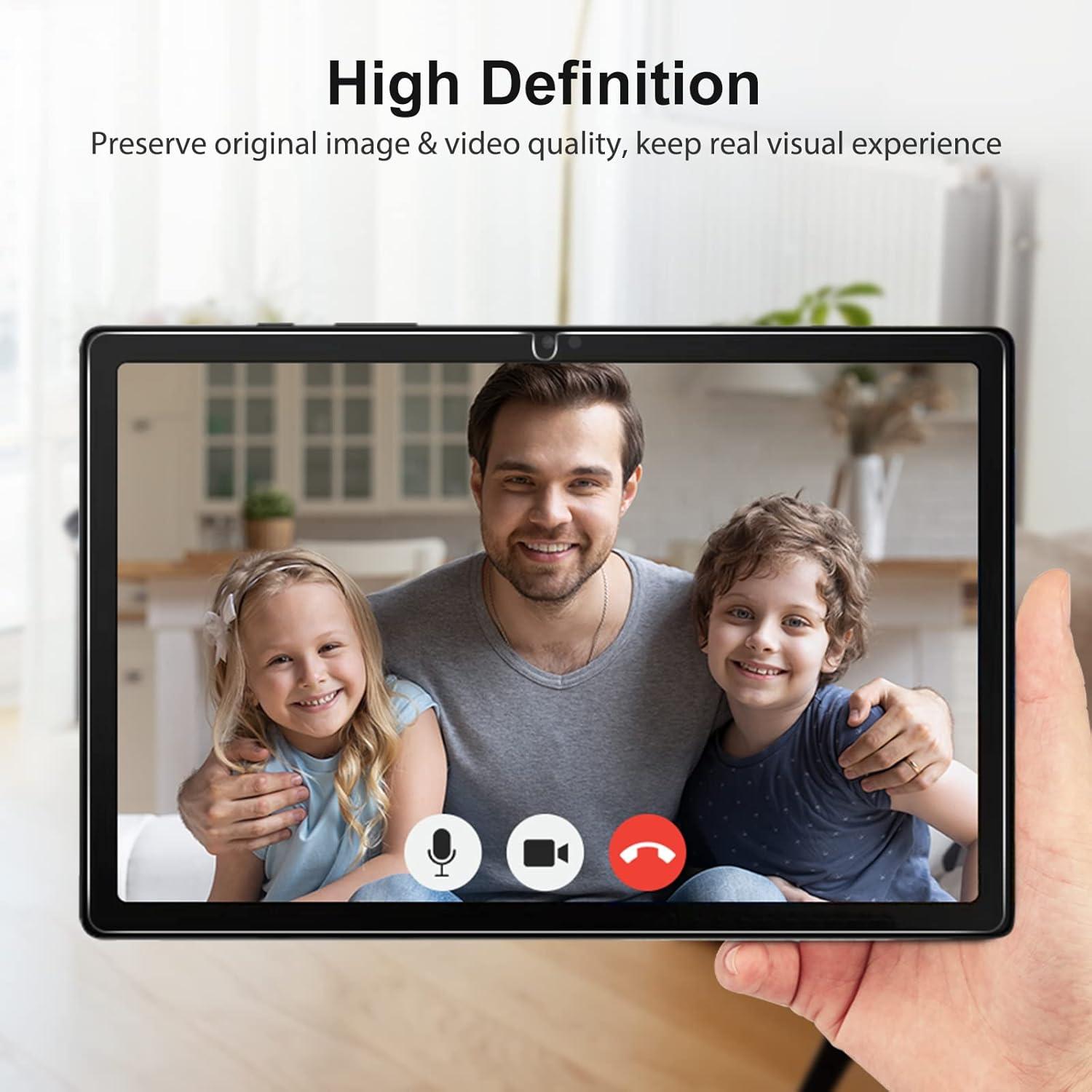 SPARIN Protector de Pantalla Vidrio Templado para Galaxy Tab A8 10.5"