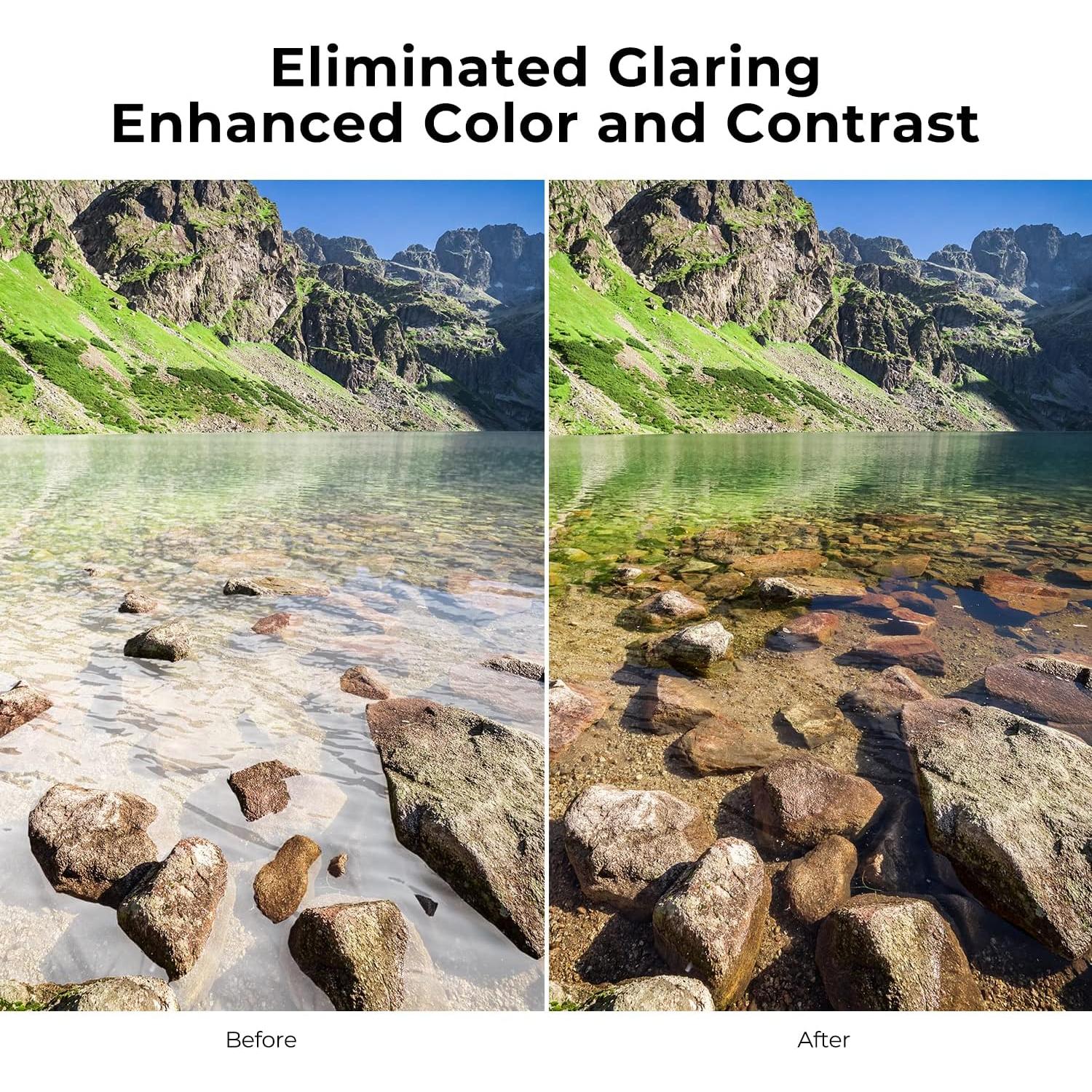 Filtro Polarizador Circular K&F Concept 37mm Ultra Delgado