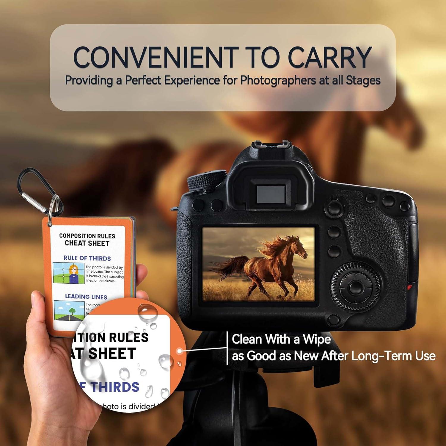 Hoja de Trucos DSLR Pocket AQAREA - Guía Rápida para Fotografía