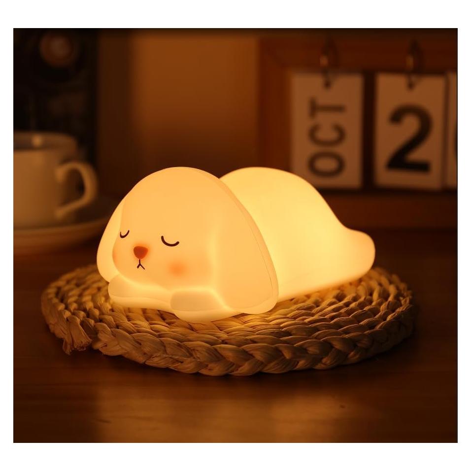 Luz Nocturna Conejo ZKLiLi 16 Colores Silicona Recargable