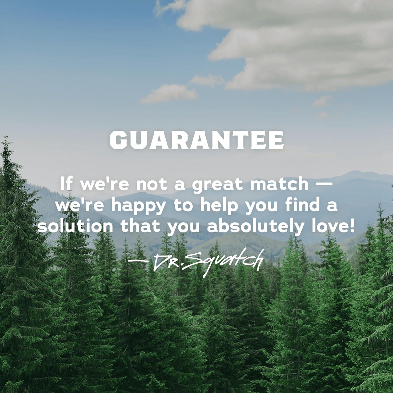 Colonia Natural Dr. Squatch Castaway Cove 50.3 ml - Bergamota, Lavanda y Vainilla