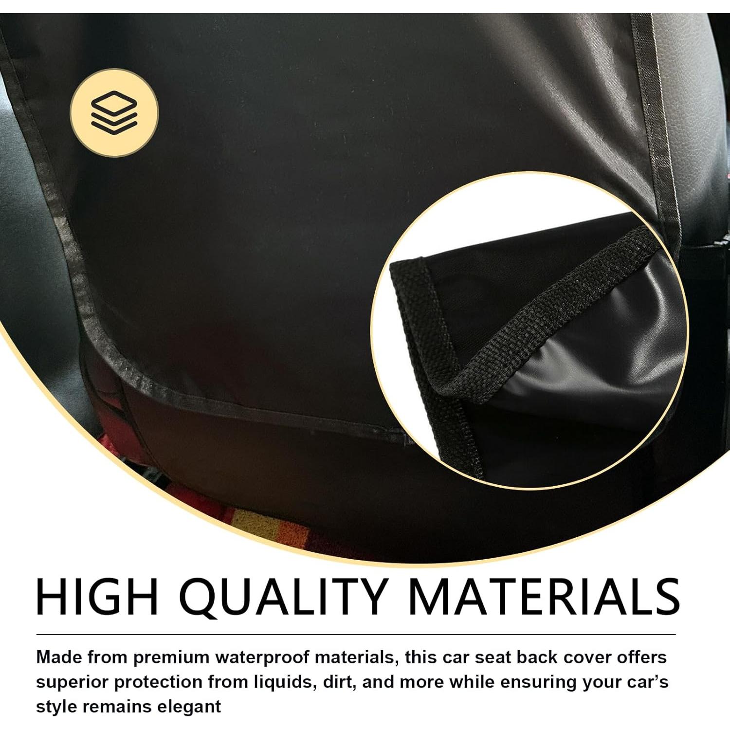 Protectores de Asiento de Coche Damwot 2PCS Impermeables