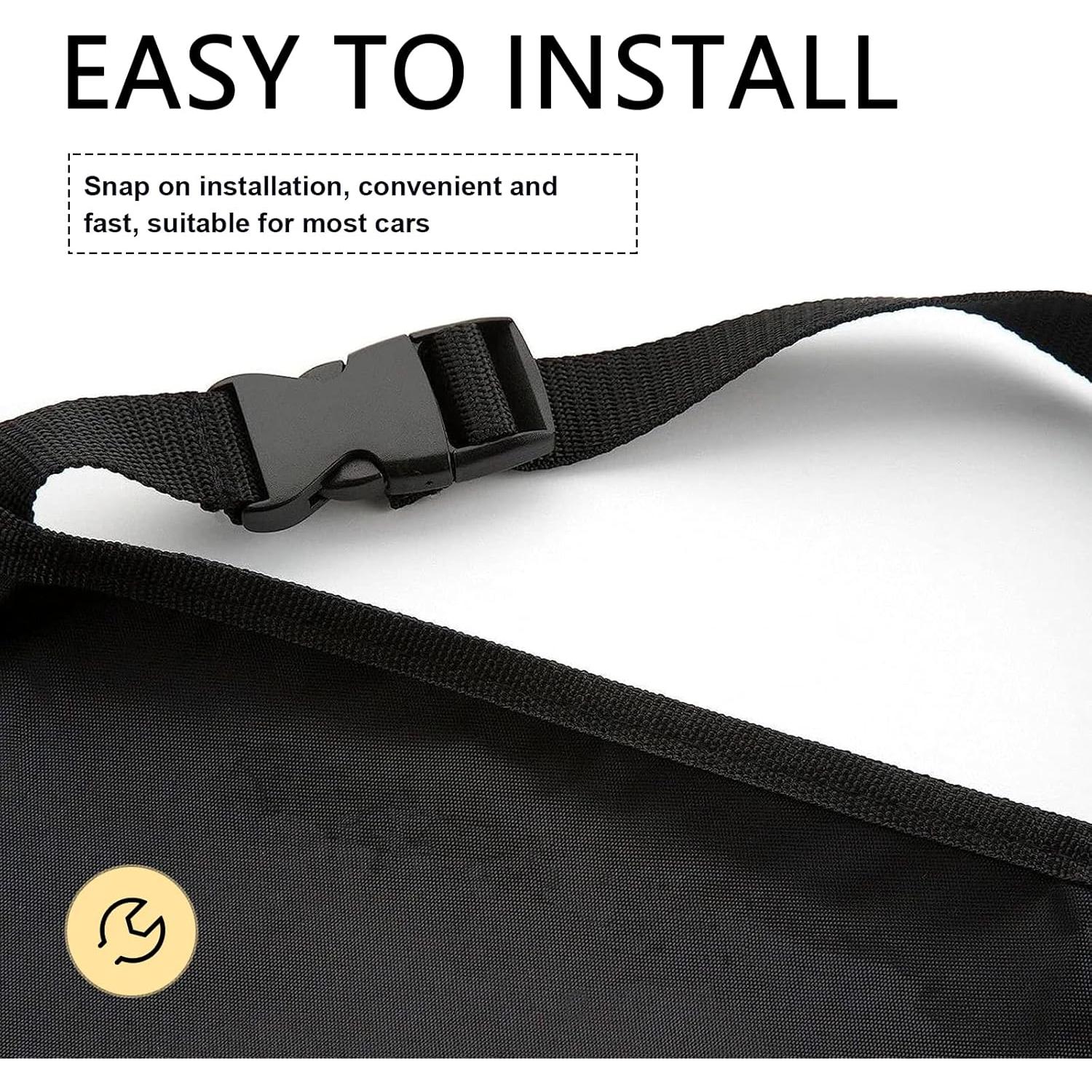 Protectores de Asiento de Coche Damwot 2PCS Impermeables