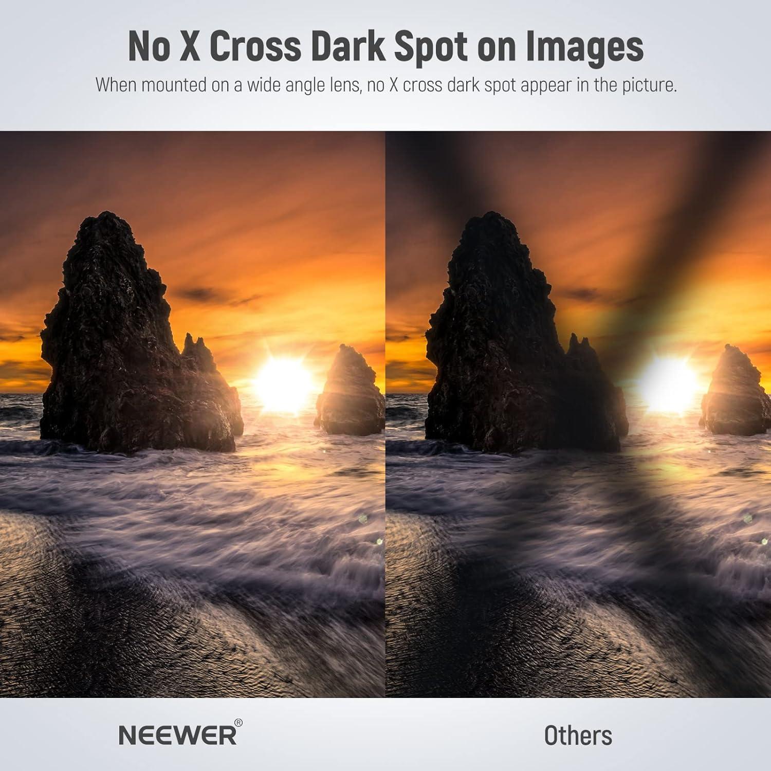 Filtro ND Variable NEEWER 37mm HD 1-5 Stops Antirreflejos