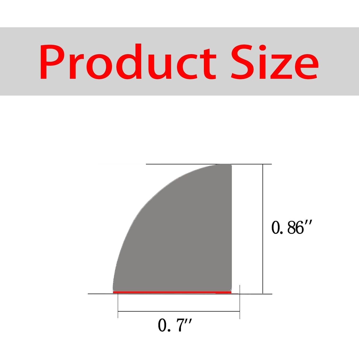 Moldura Cuarterona Flexible Risunpet 149.86 cm Gris Doble Adhesivo