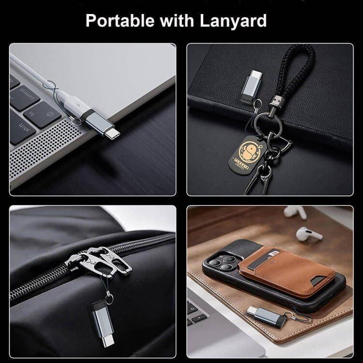 Paquete de 5 Adaptadores USB C a Lightning UWOXX - Carga Rápida