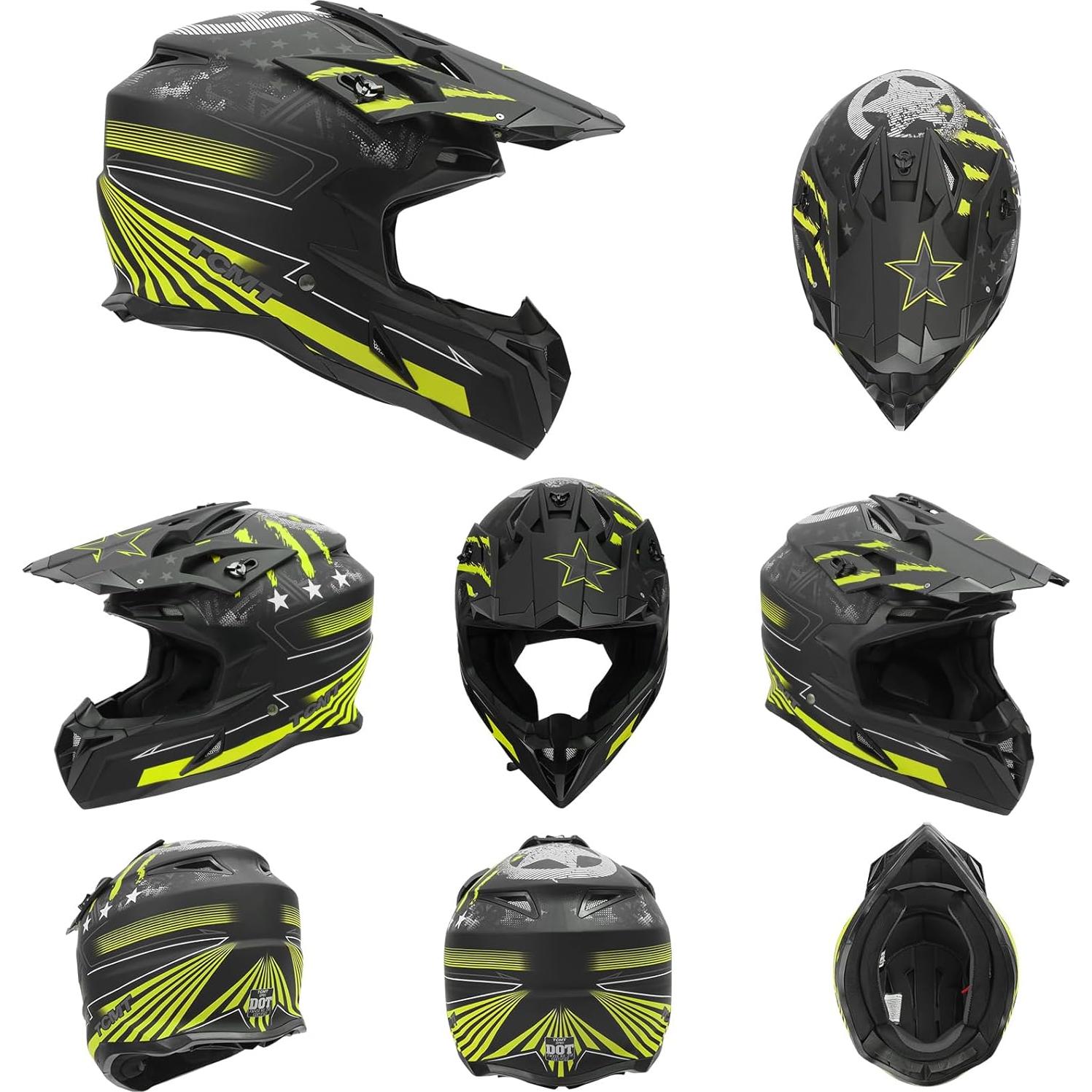 Casco Integral TCMT Off-Road Unisex Adulto Talla XL