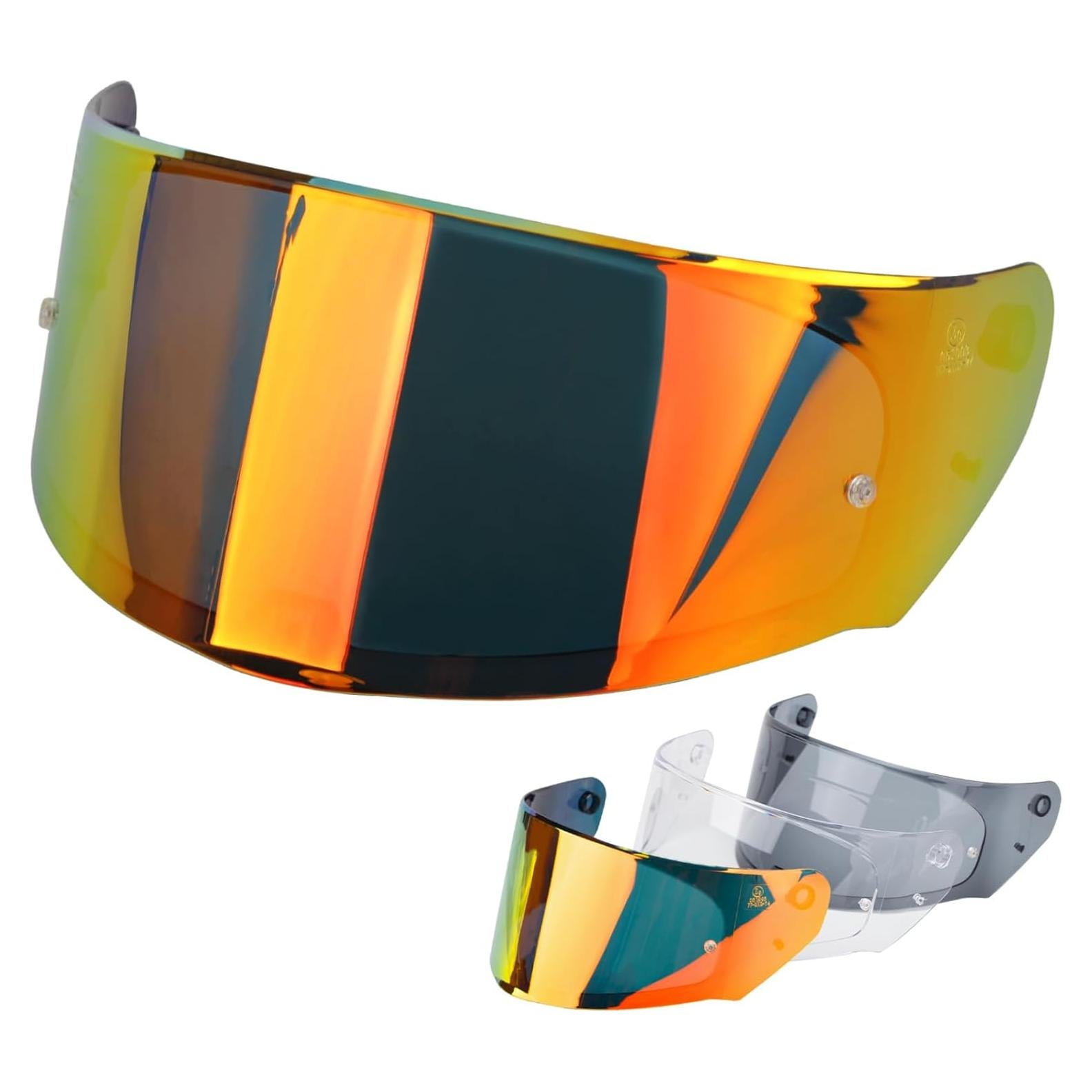 Visera Casco Motocicleta RIDLOG MUN18006RD Rojo Profundo