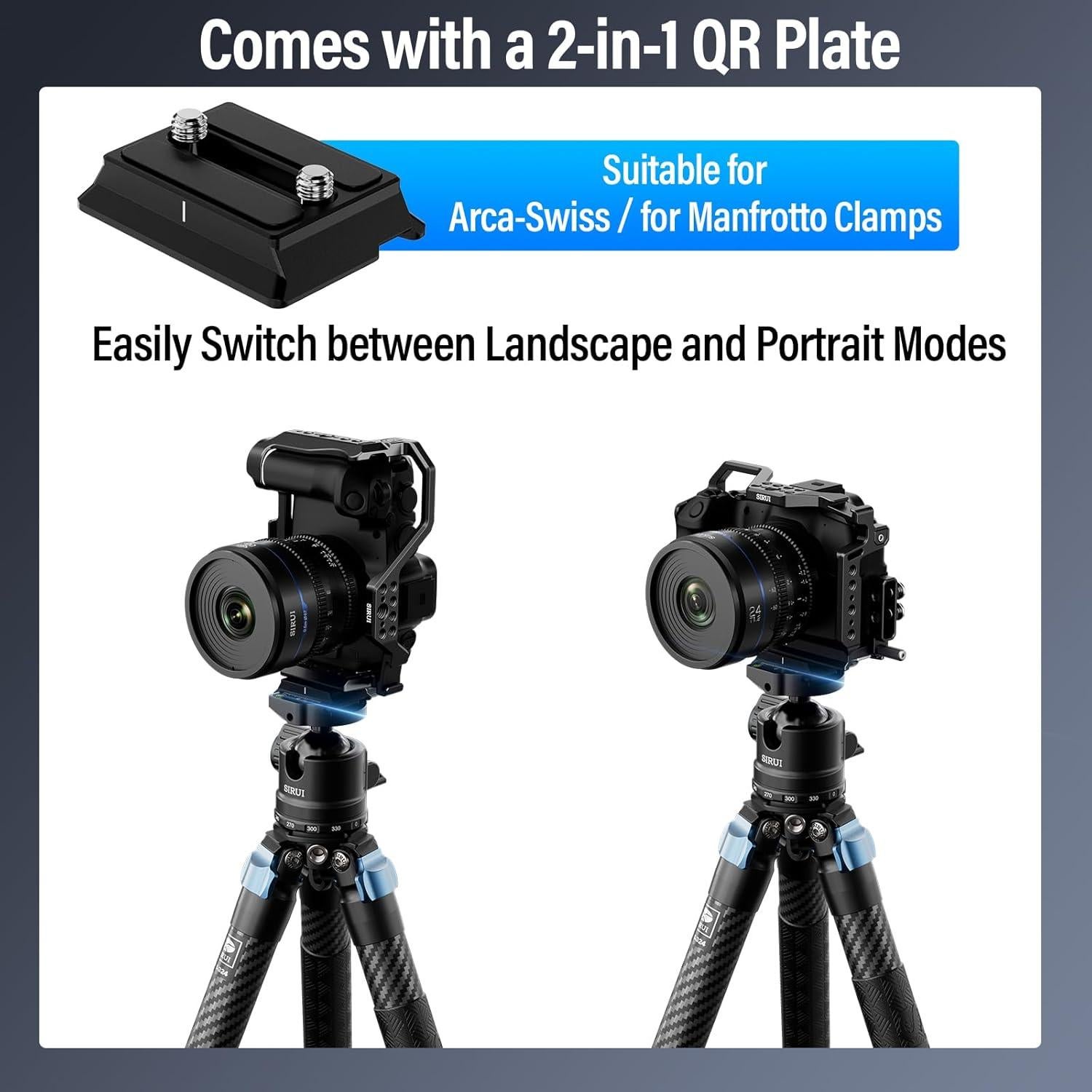 Jaula de Cámara SIRUI para Canon EOS R8 con Placa Rápida